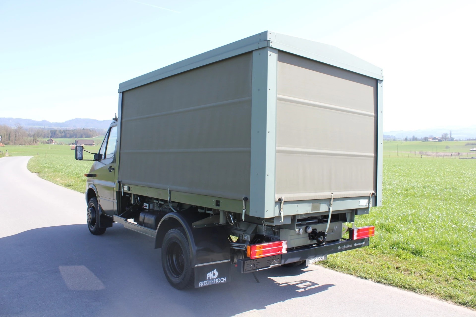 MERCEDES-BENZ Sprinter 616 CDI Duo 4x4 Automat mit Wechselbrücke-image-3