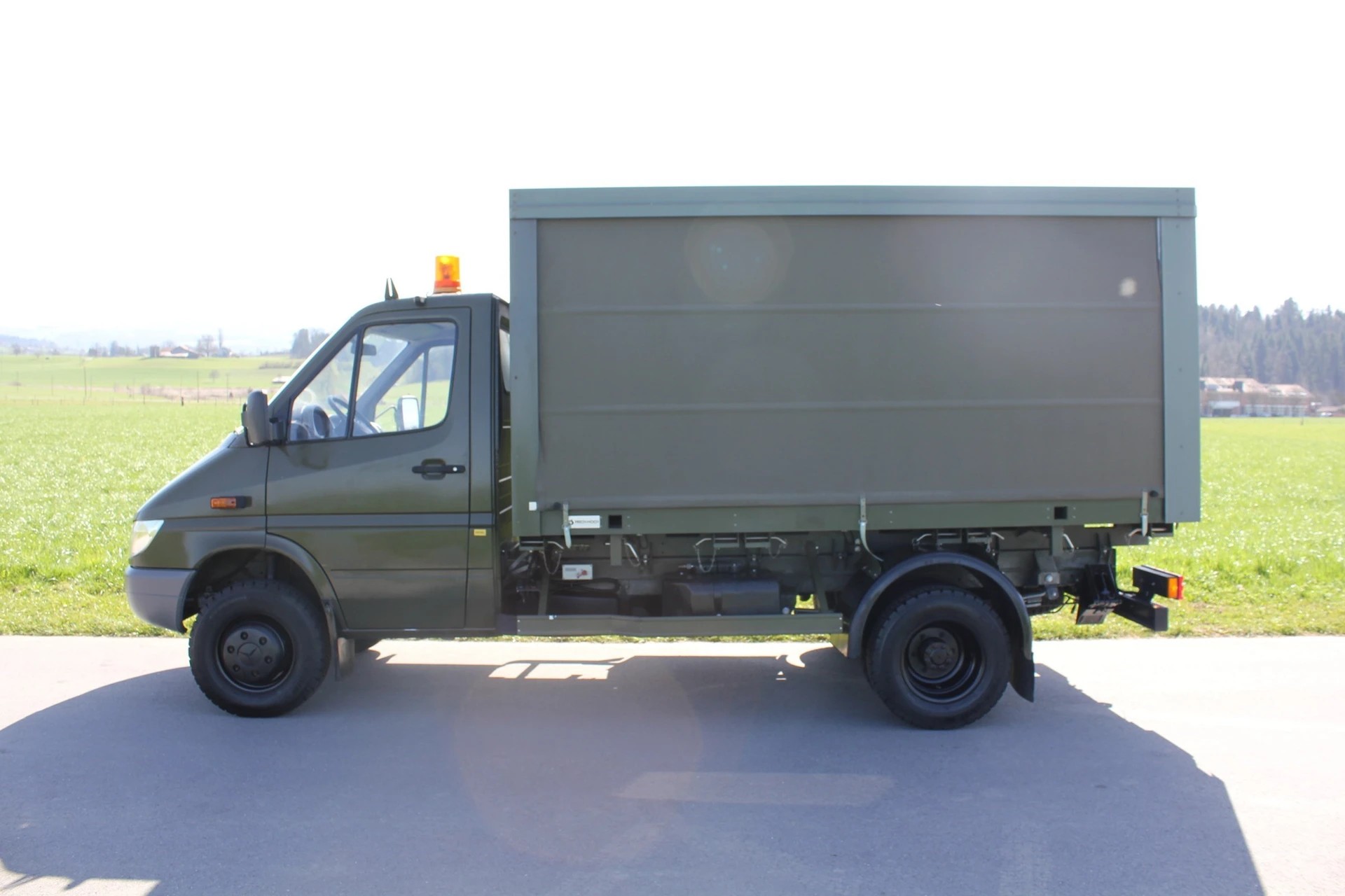 MERCEDES-BENZ Sprinter 616 CDI Duo 4x4 Automat mit Wechselbrücke-image-2