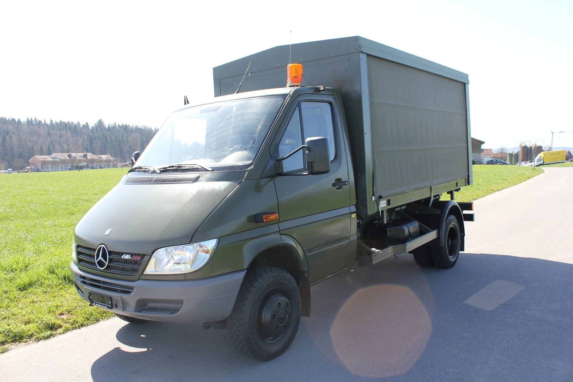 MERCEDES-BENZ Sprinter 616 CDI Duo 4x4 Automat mit Wechselbrücke-image-0