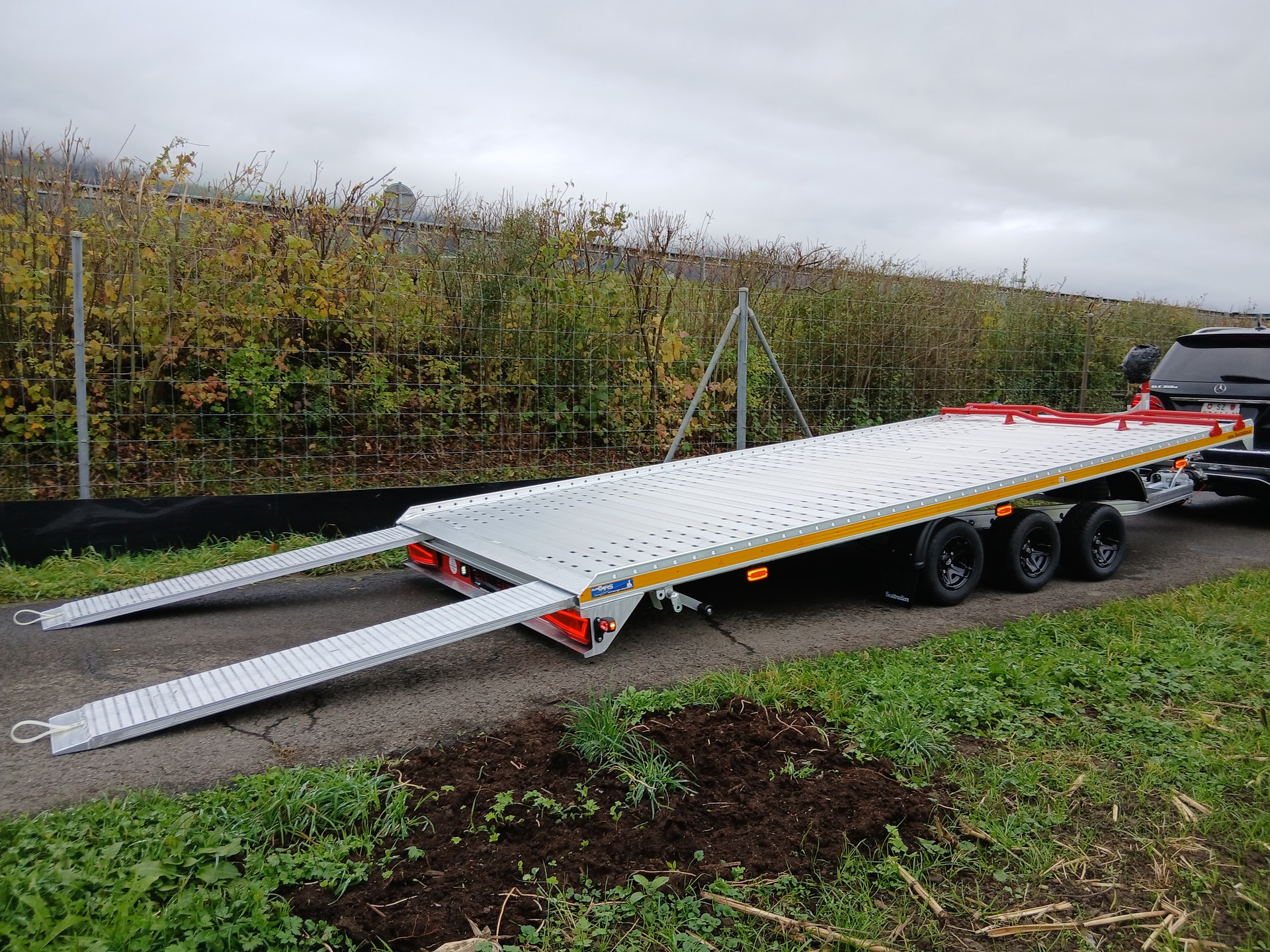BESTTRAILERS SILVERSTONE 3'500kg Vollalu 5.2 Meter und 10 Zoll Räder-image-1
