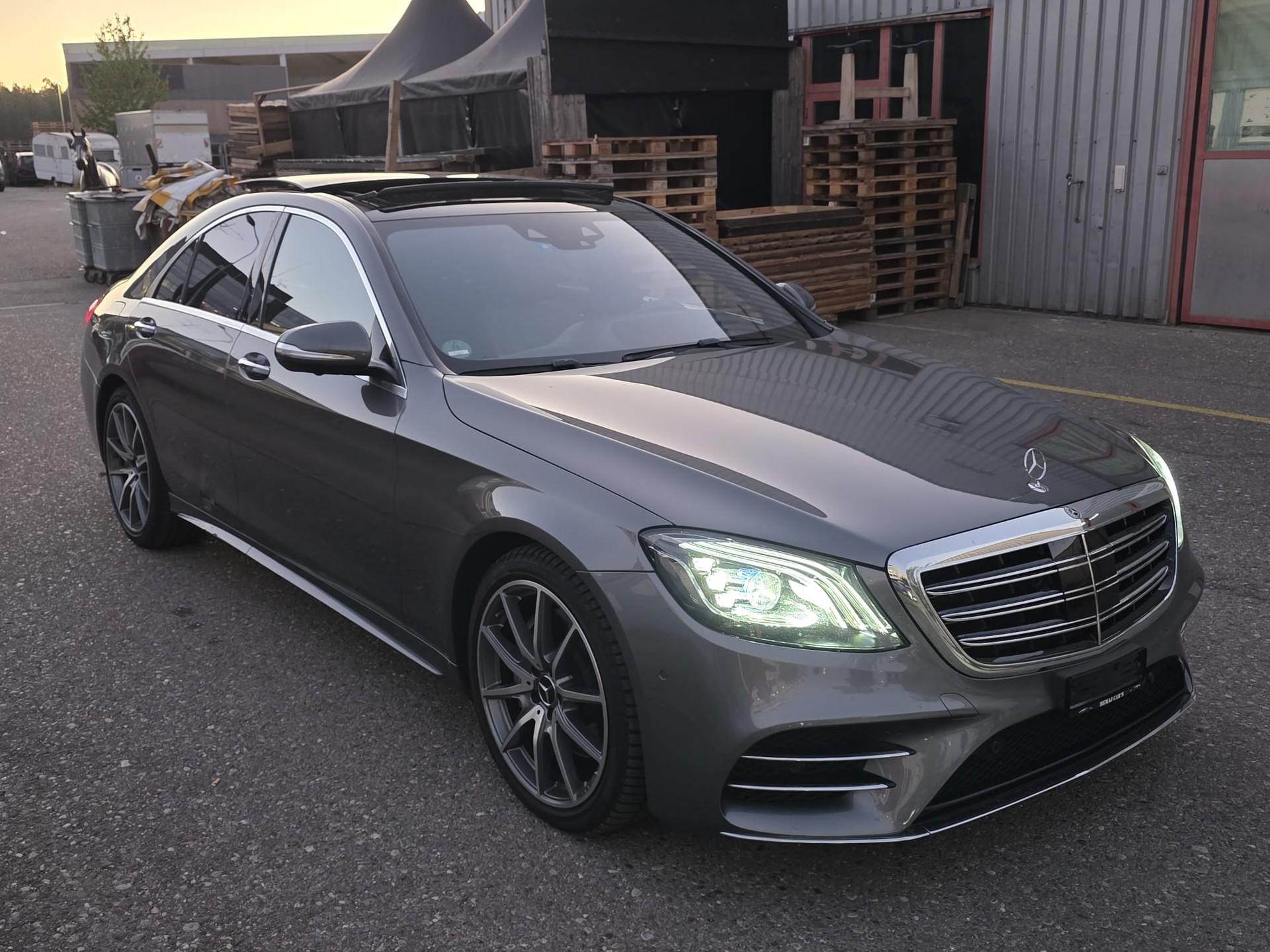 MERCEDES-BENZ S 400 d AMG Line 4Matic 9G-Tronic Pano/MFK-image-2