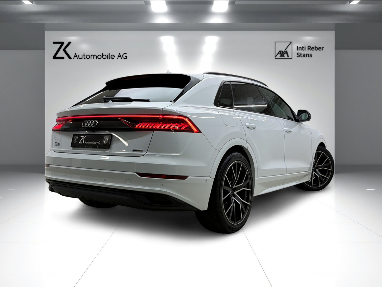 AUDI Q8 55 TFSI S-Line 340PS quattro Pure White tiptronic / Panoramadach / 360° Kamera / B&O Sound / Komfortschlüssel /-image-1