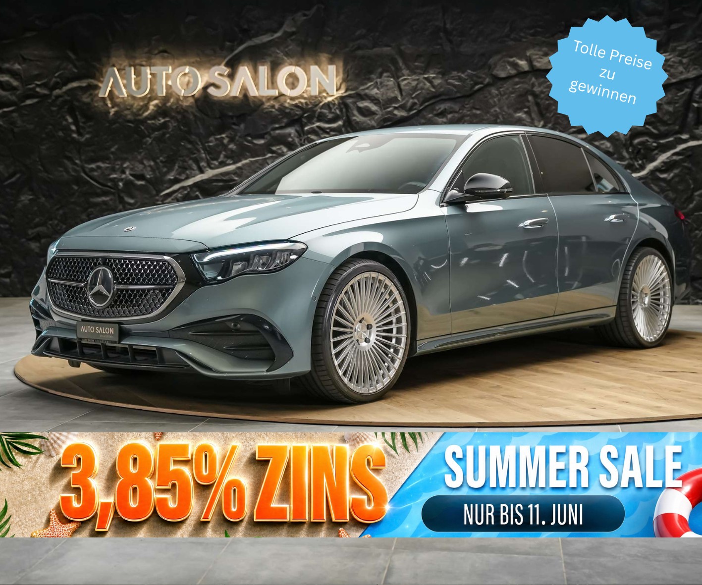 MERCEDES-BENZ E 220 d AMG Line 9G-Tronic *21" Felgen*Assistent Paket*Anhängerkupplung*