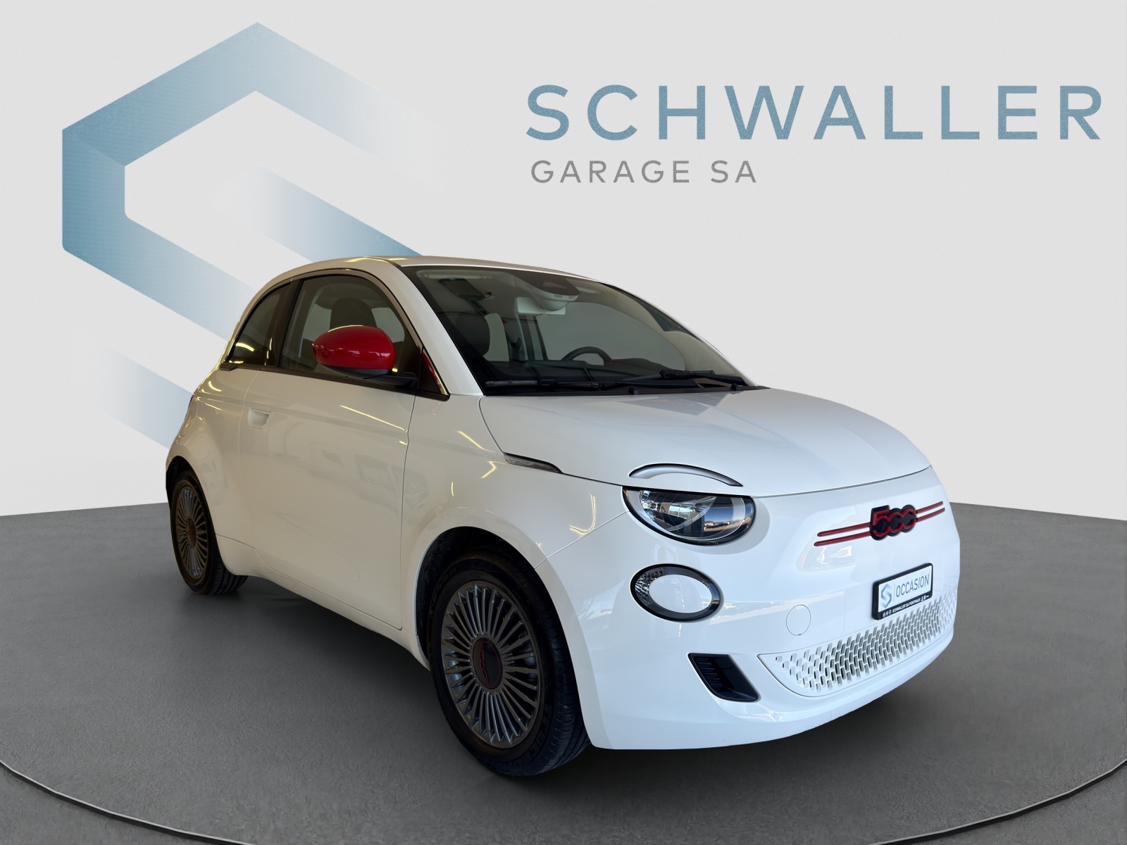 FIAT 500e Red-image-0