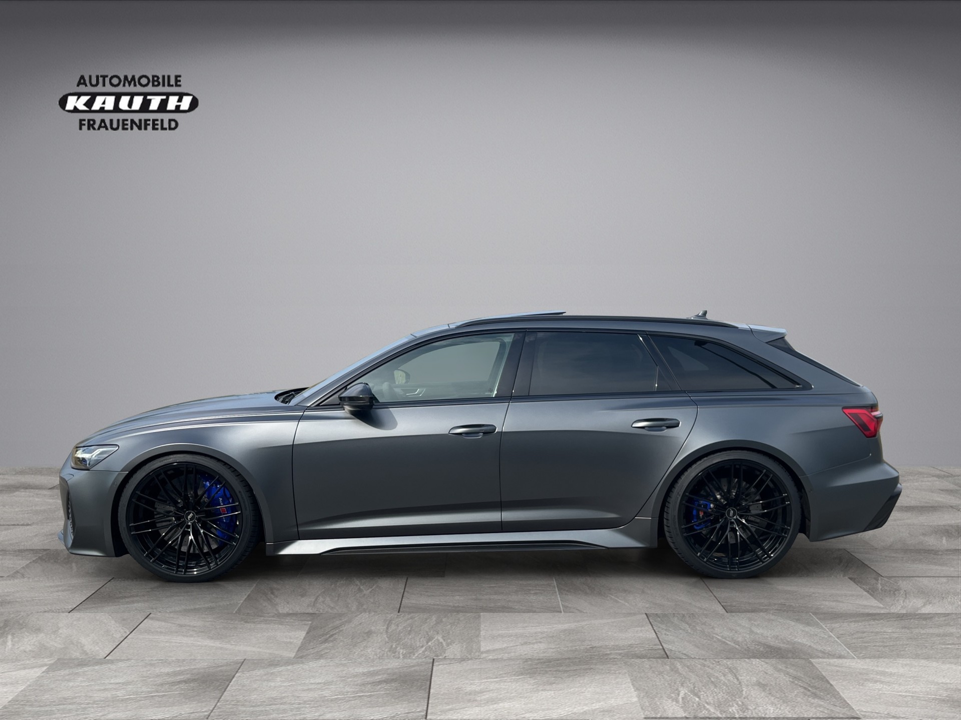 AUDI RS6 Avant 4.0 TFSI V8 qu.*ABT, daytonagrau matt, Sitzlüftung, RS-Keramikbremse, B&O, 305 km/h*-image-1