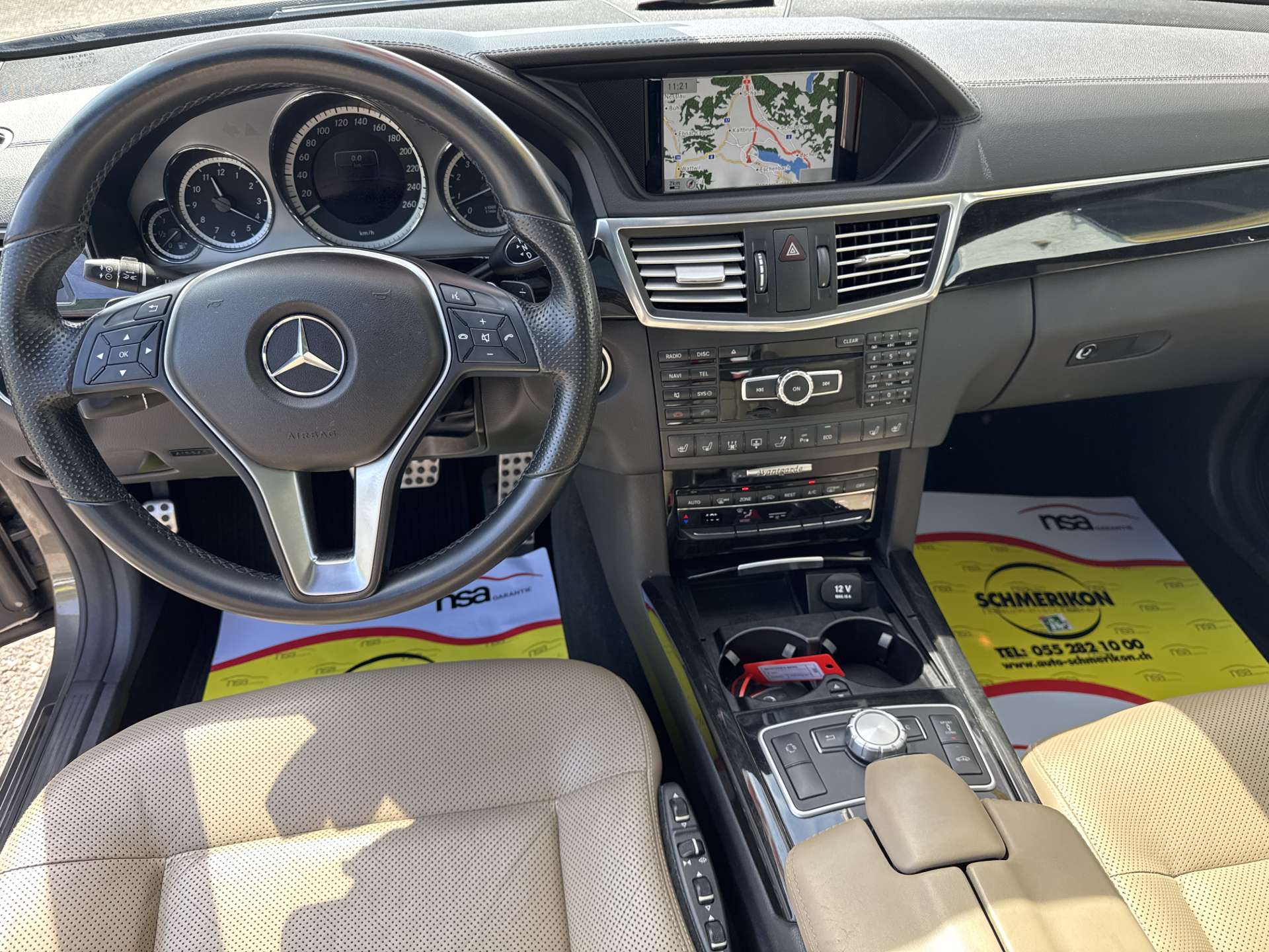 MERCEDES-BENZ E 350 V6 306PS Avantgarde 4Matic G-Tronic Automat-image-12
