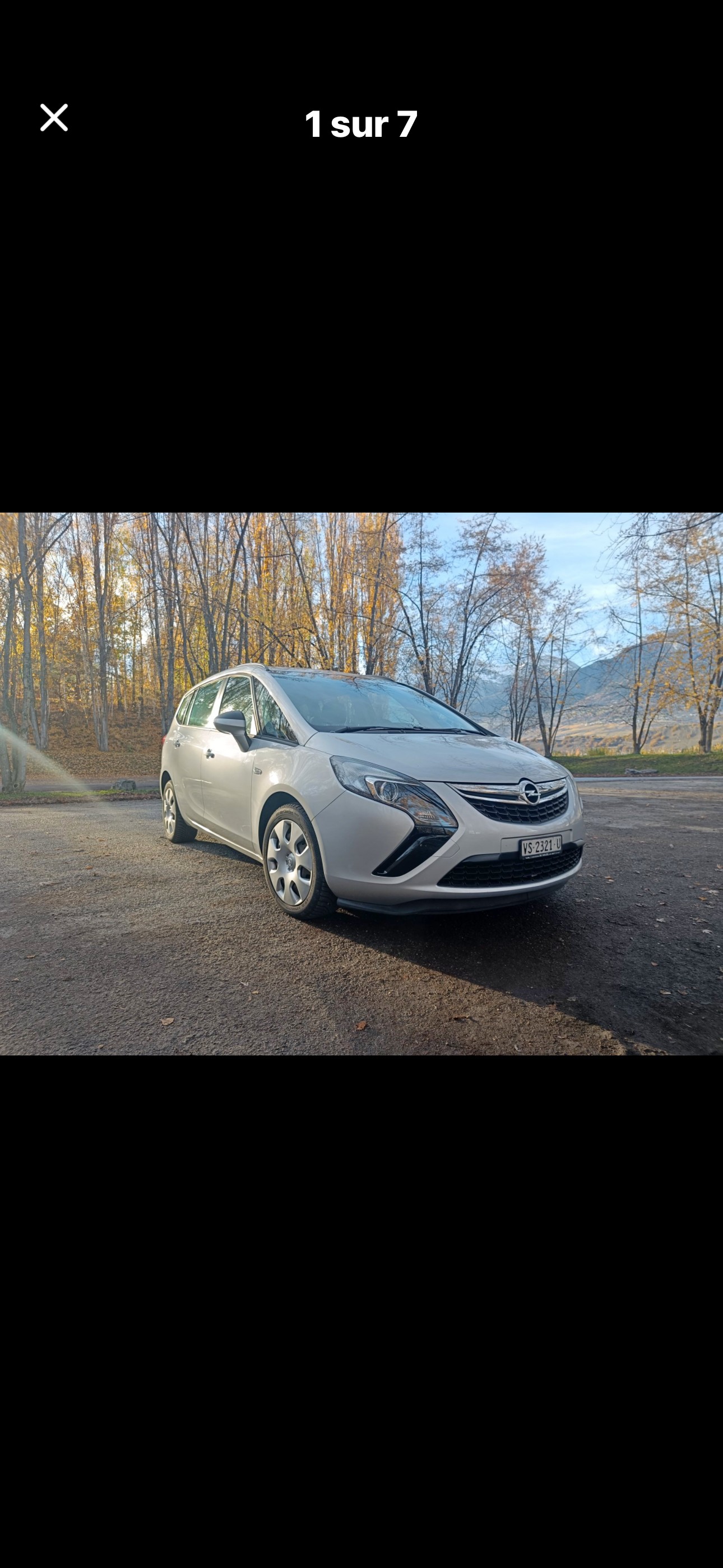 OPEL Zafira Tourer 1.6i 16V CNG Turbo Cosmo-image-1