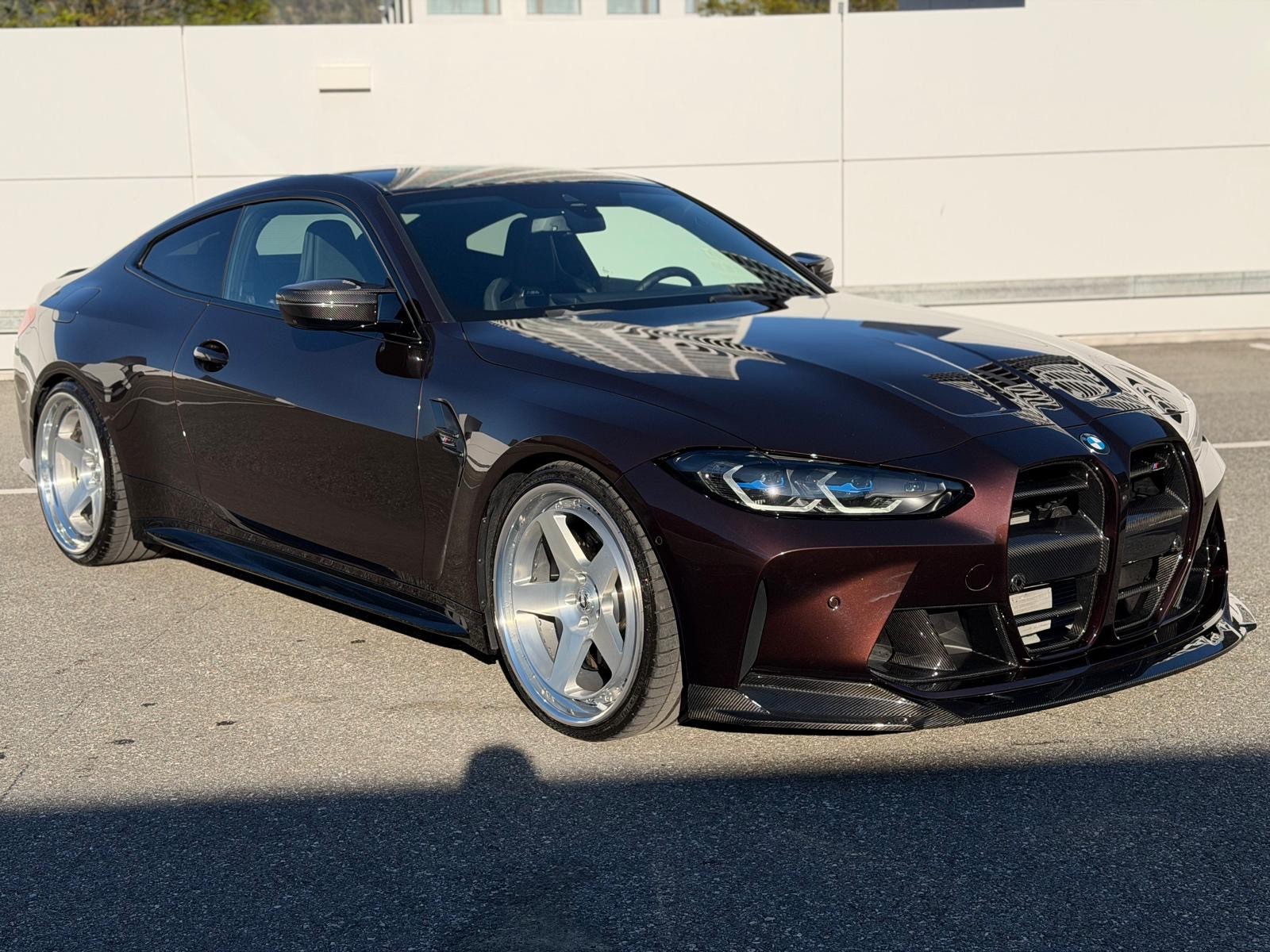 BMW M4 Coupé Competition Individual Macadamia Braun Werksgarantie bis 01.2029-image-5