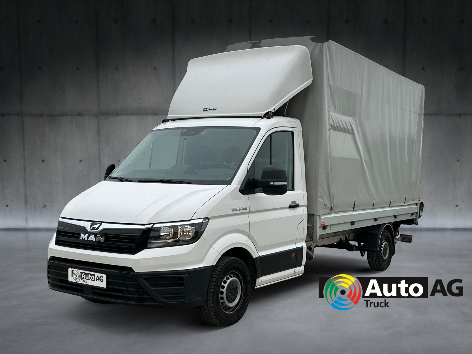 MAN TGE 3.180 Koffer / Hebebühne / AHK-image-0