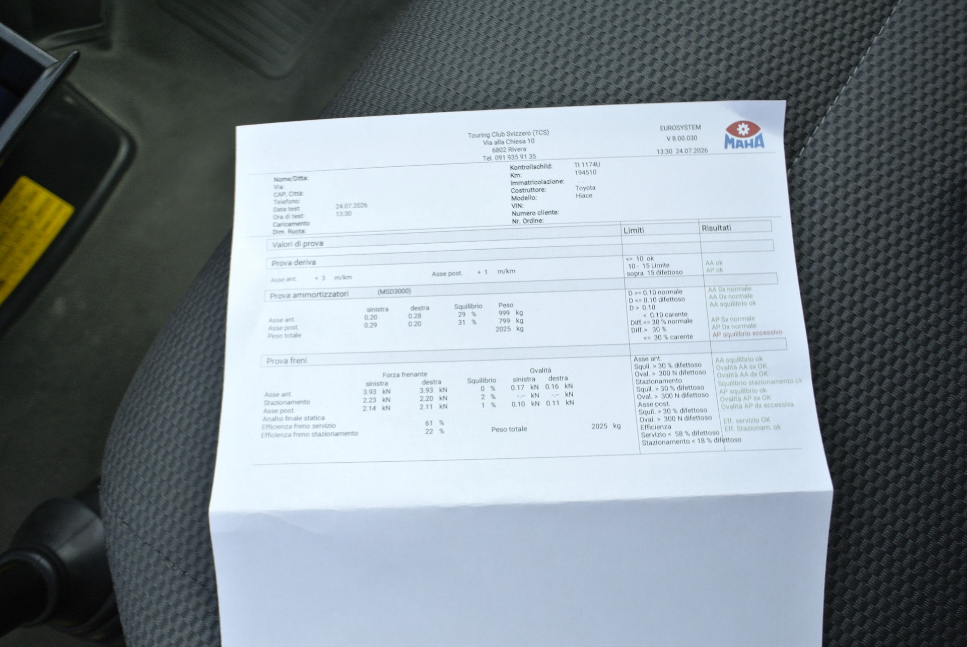 TOYOTA Hiace D-4D Van 4WD SWB-image-20