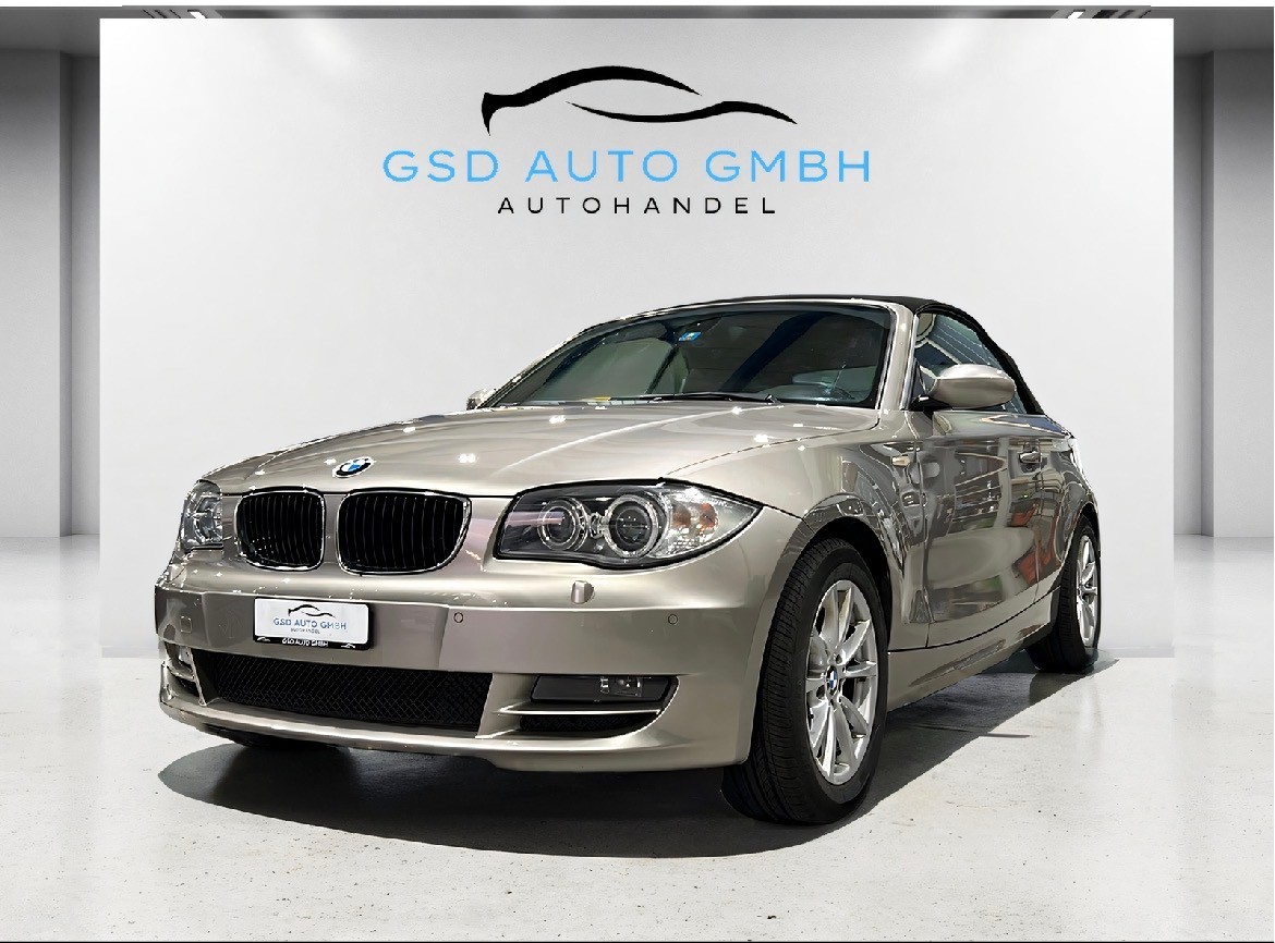 BMW 120i Cabrio Steptronic**Frisch ab MFK**-image-0