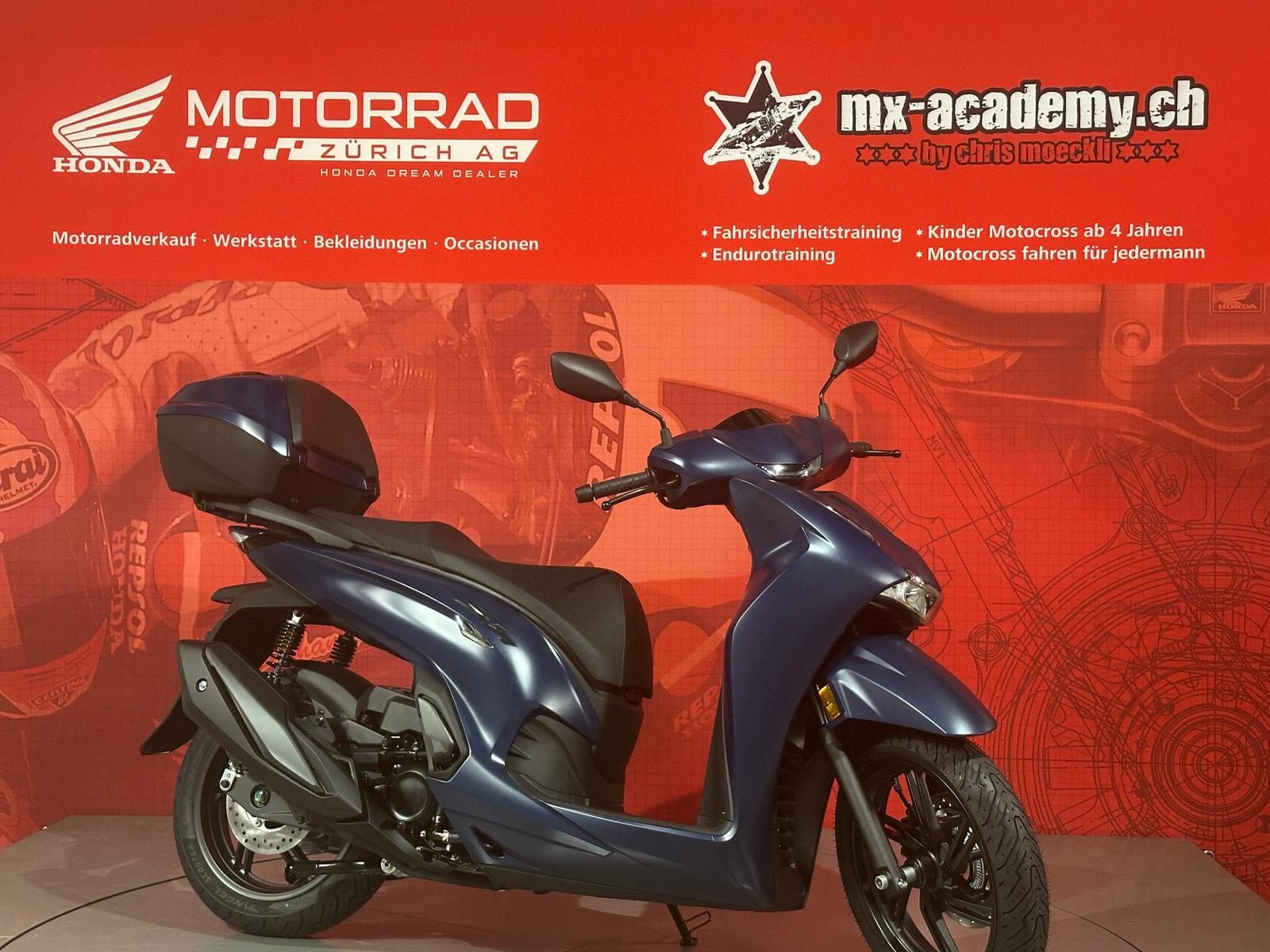 HONDA SH 350 AS Sporty *Mat Jeans Blue Metal**Neufahrzeug*-showroom-element-1