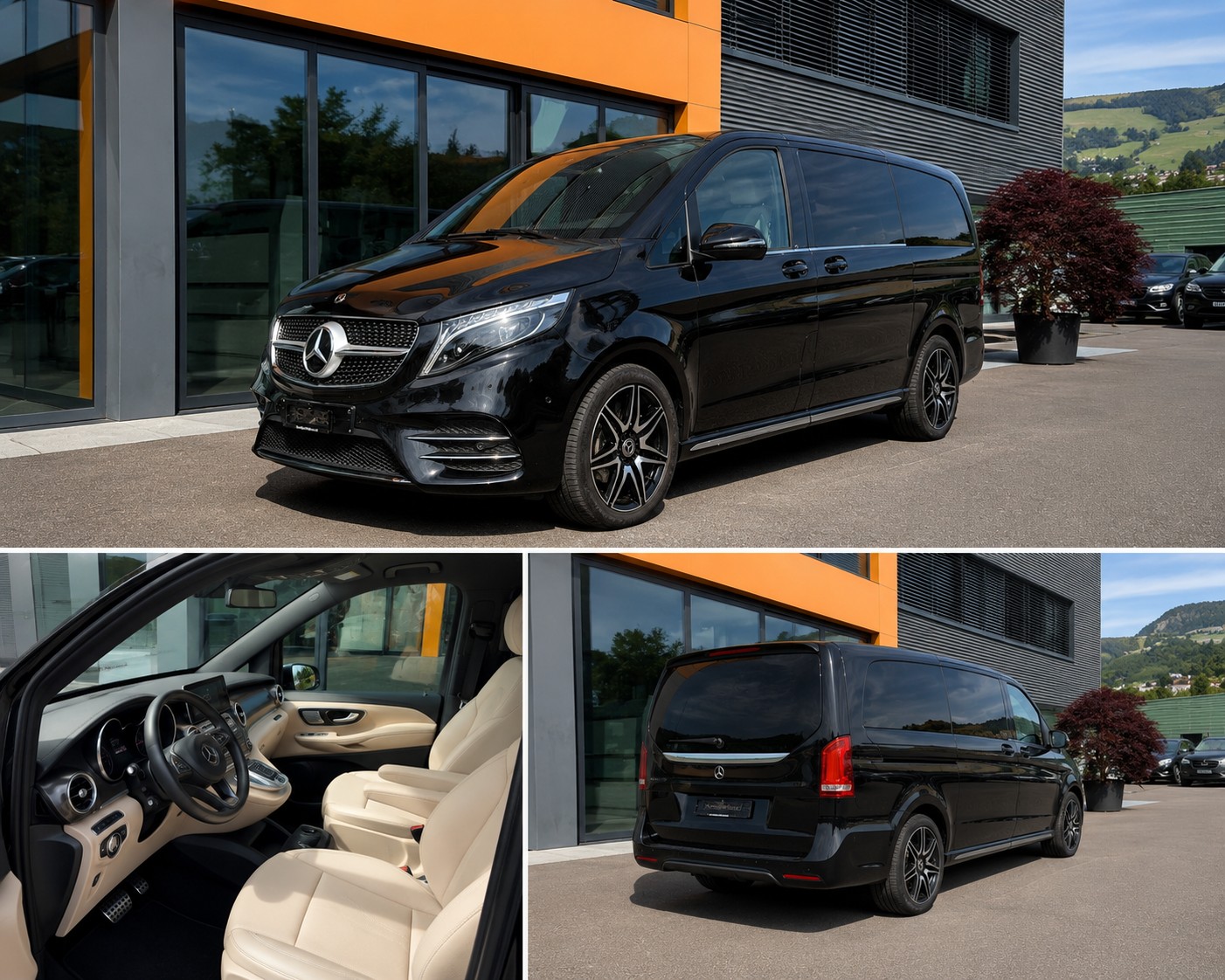 MERCEDES-BENZ V 300 d lang AMG Line Av. 4Matic 9G-Tronic / Pano-Dach + El.-Türen-image-1
