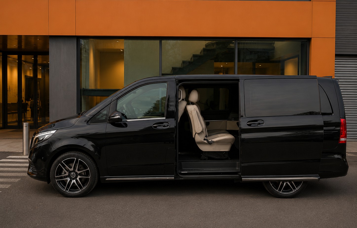 MERCEDES-BENZ V 300 d lang AMG Line Av. 4Matic 9G-Tronic / Pano-Dach + El.-Türen-image-3