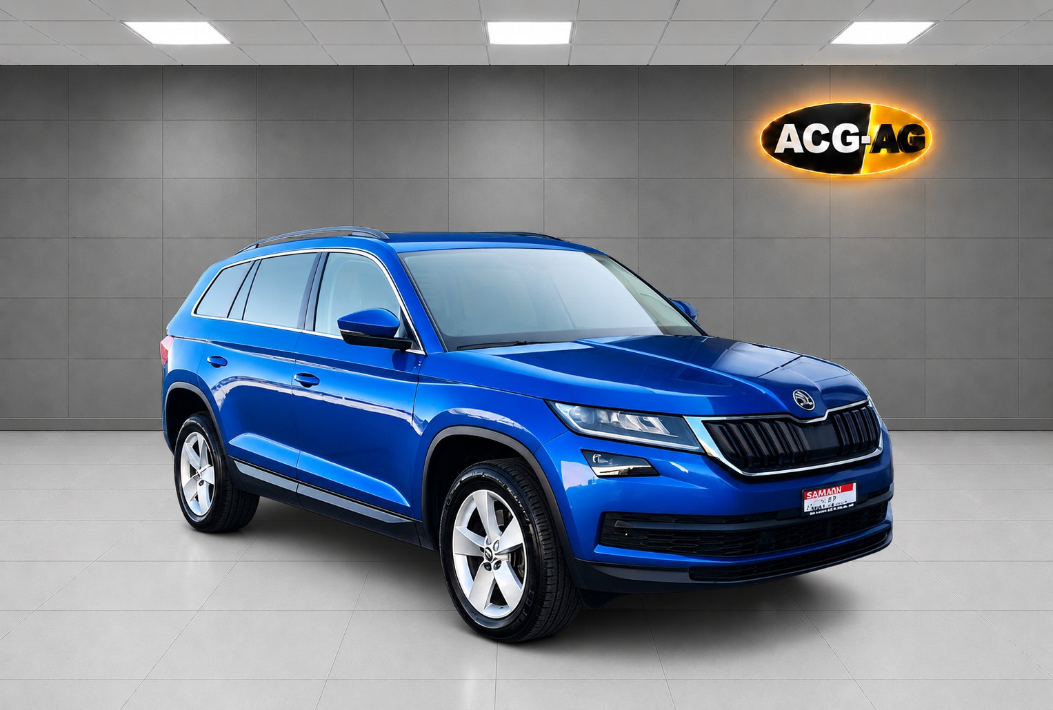 SKODA Kodiaq 2.0 TDI CR Ambition 4x4 DSG ** GR-Navi ** RF-Kamera ** Anh-Kupplung ** Abstandsregelsysteme ** Frisch Ab MFK & Service **-image-0