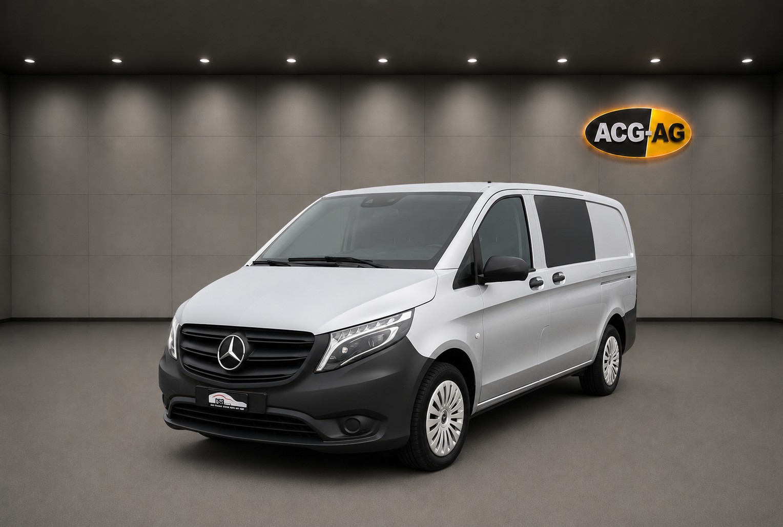 MERCEDES-BENZ Vito 116 CDI Lang 9G-Tronic 4M Pro ** 3-Plätzer ** Voll-Leder ** Gr-Navi ** RF-Kamera ** Sitzheizung ** Frisch Ab MFK & Service-image-2
