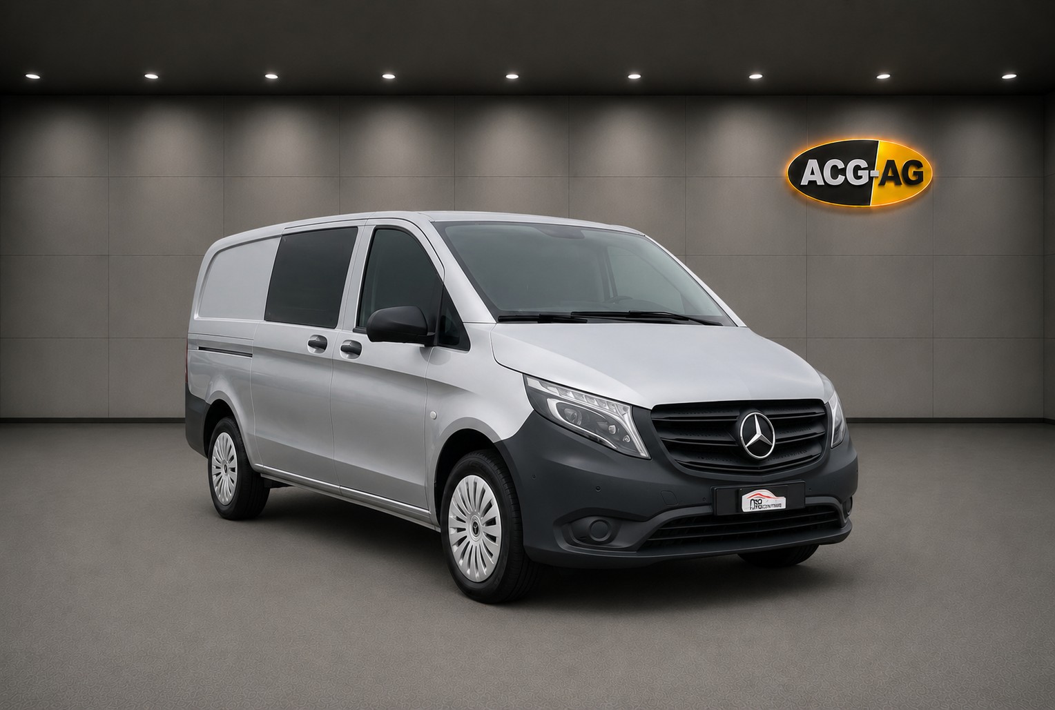 MERCEDES-BENZ Vito 116 CDI Lang 9G-Tronic 4M Pro ** 3-Plätzer ** Voll-Leder ** Gr-Navi ** RF-Kamera ** Sitzheizung ** Frisch Ab MFK & Service-image-0