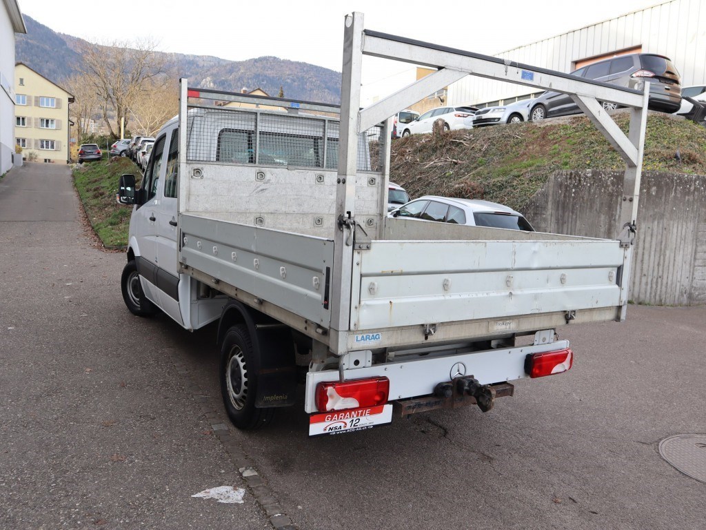 MERCEDES-BENZ Sprinter 313 CDI Standard ** Kipper mit Doppelkabine ** AHK -3500 Kg ** Ab MFk **-image-3