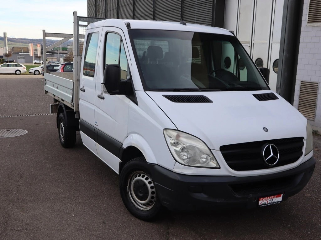 MERCEDES-BENZ Sprinter 313 CDI Standard ** Kipper mit Doppelkabine ** AHK -3500 Kg ** Ab MFk **-image-0