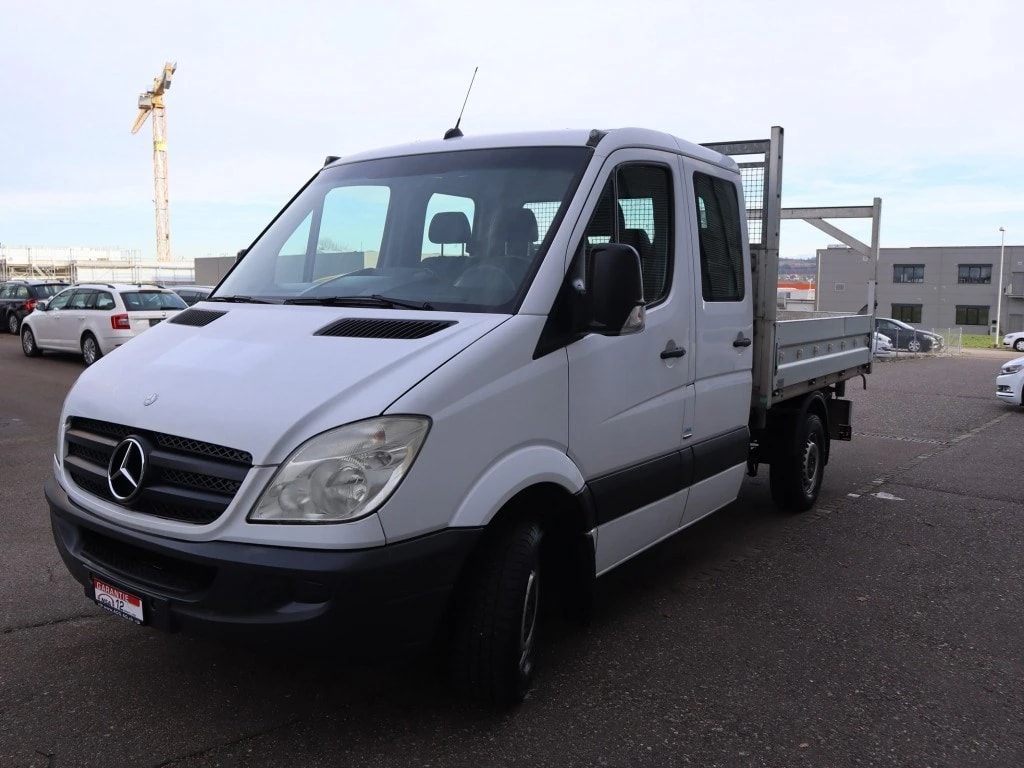 MERCEDES-BENZ Sprinter 313 CDI Standard ** Kipper mit Doppelkabine ** AHK -3500 Kg ** Ab MFk **-image-2