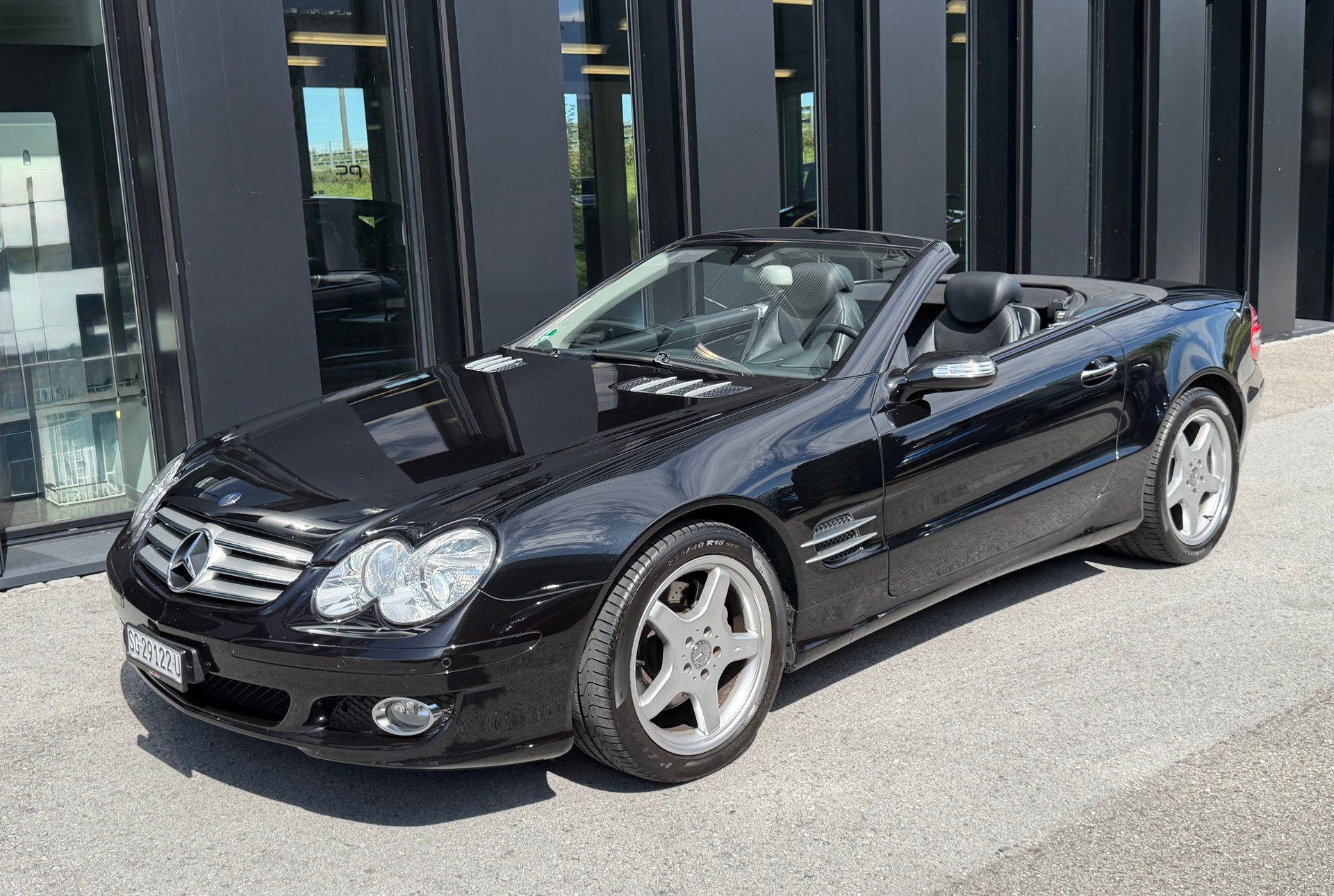 MERCEDES-BENZ SL 350 7G-Tronic♦️1.Hand*Service gepflegt*Sommerauto♦️-image-14