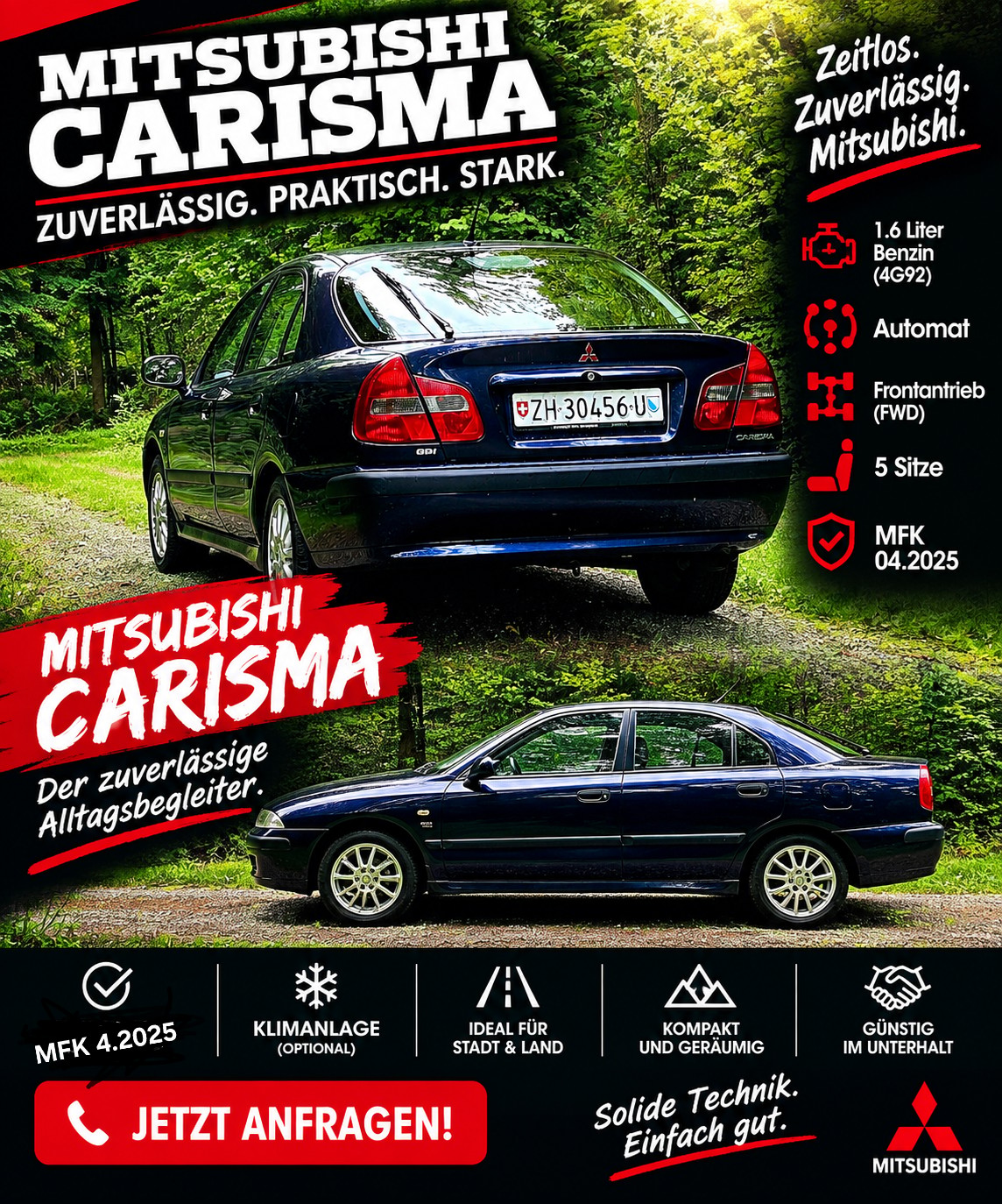 MITSUBISHI Carisma 1.8 GDI Elegance-image-0