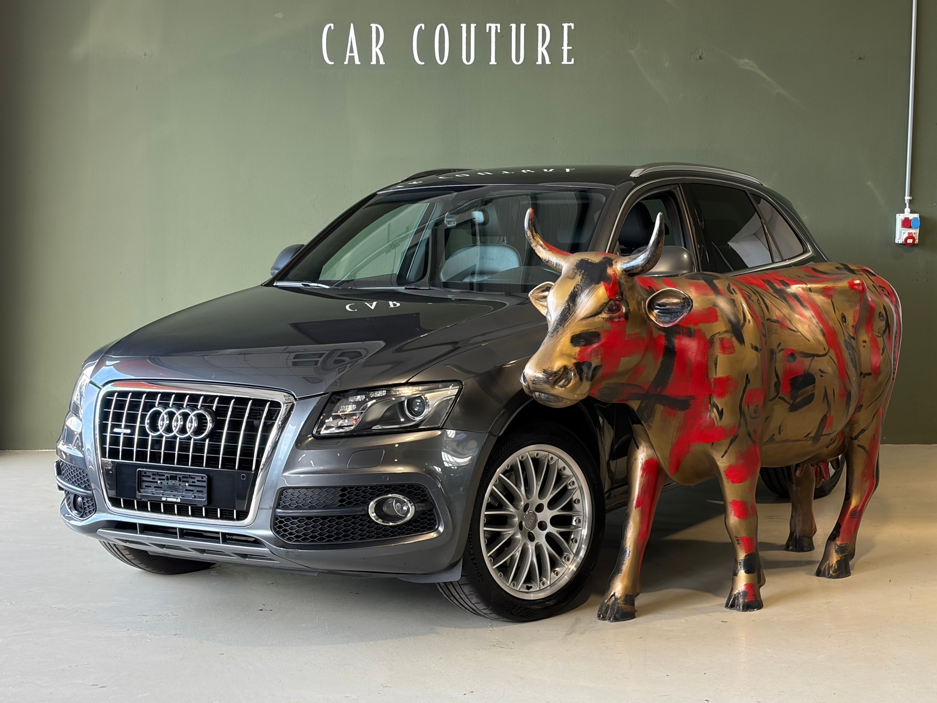 AUDI Q5 3.2 FSI Quattro S-Line ***Standheizung***Ab MFK***-image-0