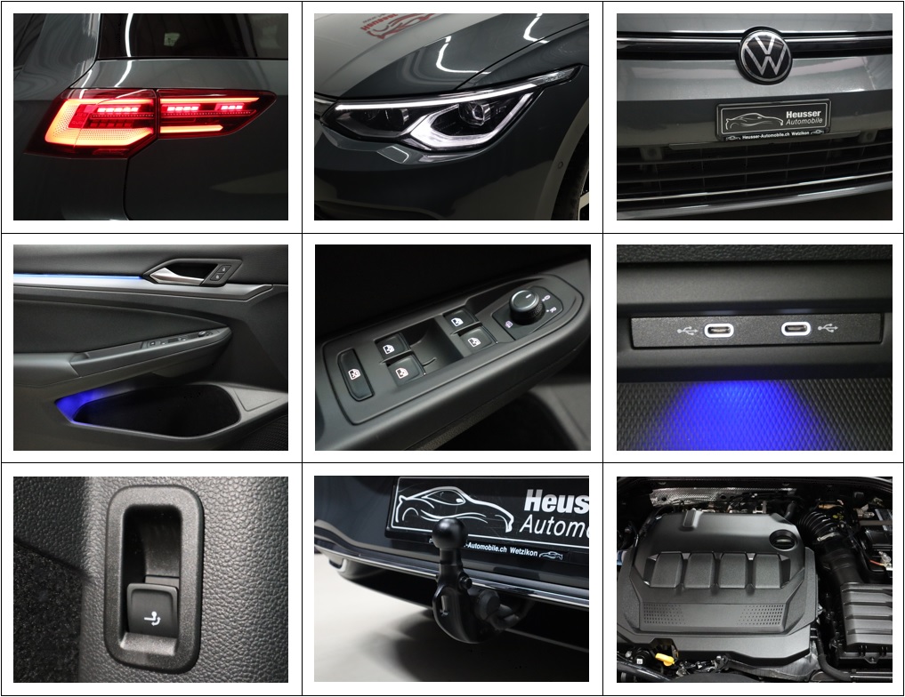 VW Golf 2.0 TDI Life DSG - Panorama - IQ Light - Navi - Head-Up - AHK - Kamera - 150 PS-image-17