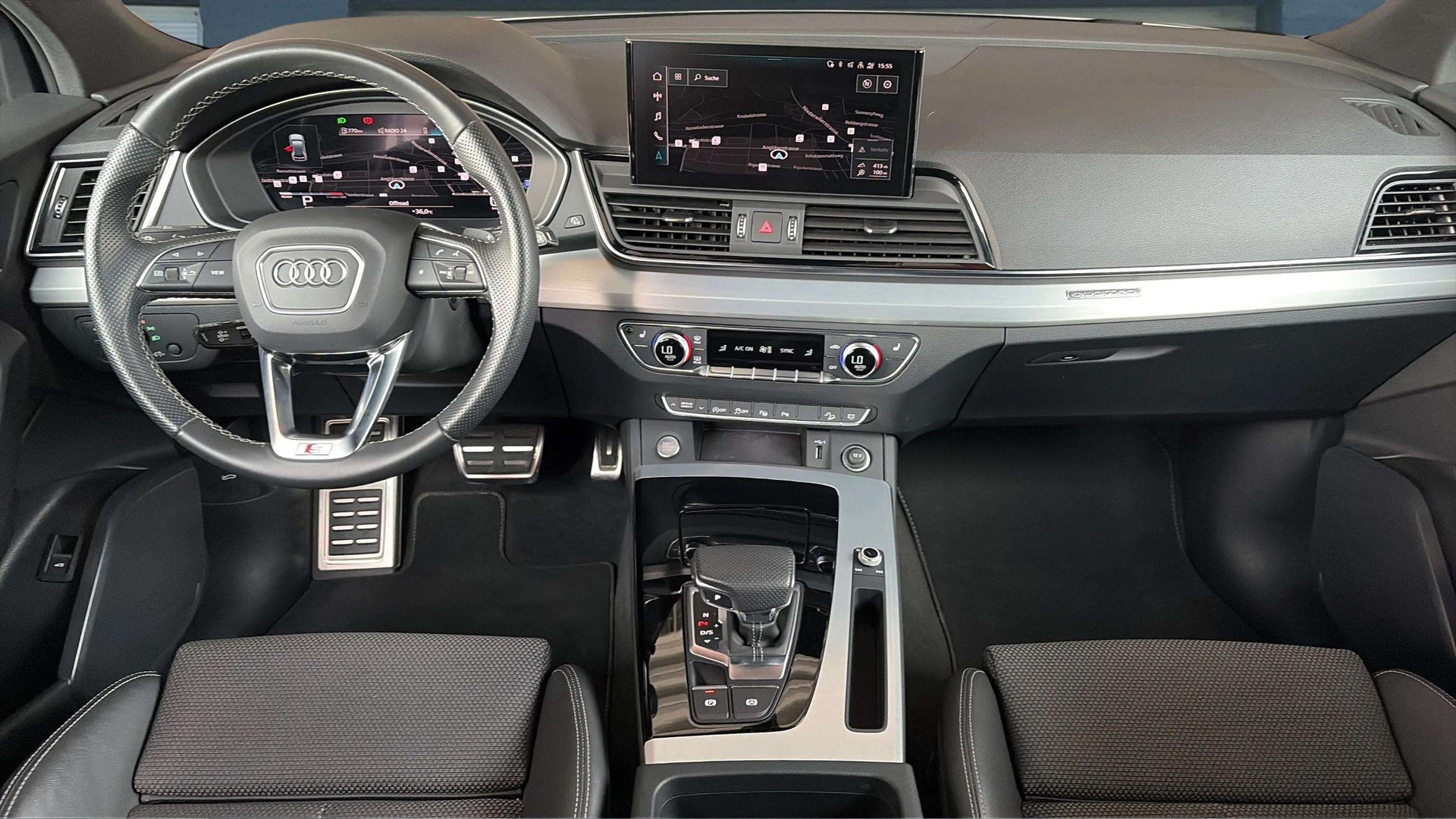 AUDI Q5 40 TDI S line quattro S-tronic mit Panoramadach & 5J Werksgarantie oder bis 100000km-image-9
