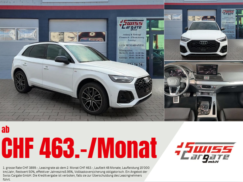 AUDI Q5 Sportback 40 TDI S line quattro S-tronic mit Panoramadach & 5J Werksgarantie oder bis 100000km