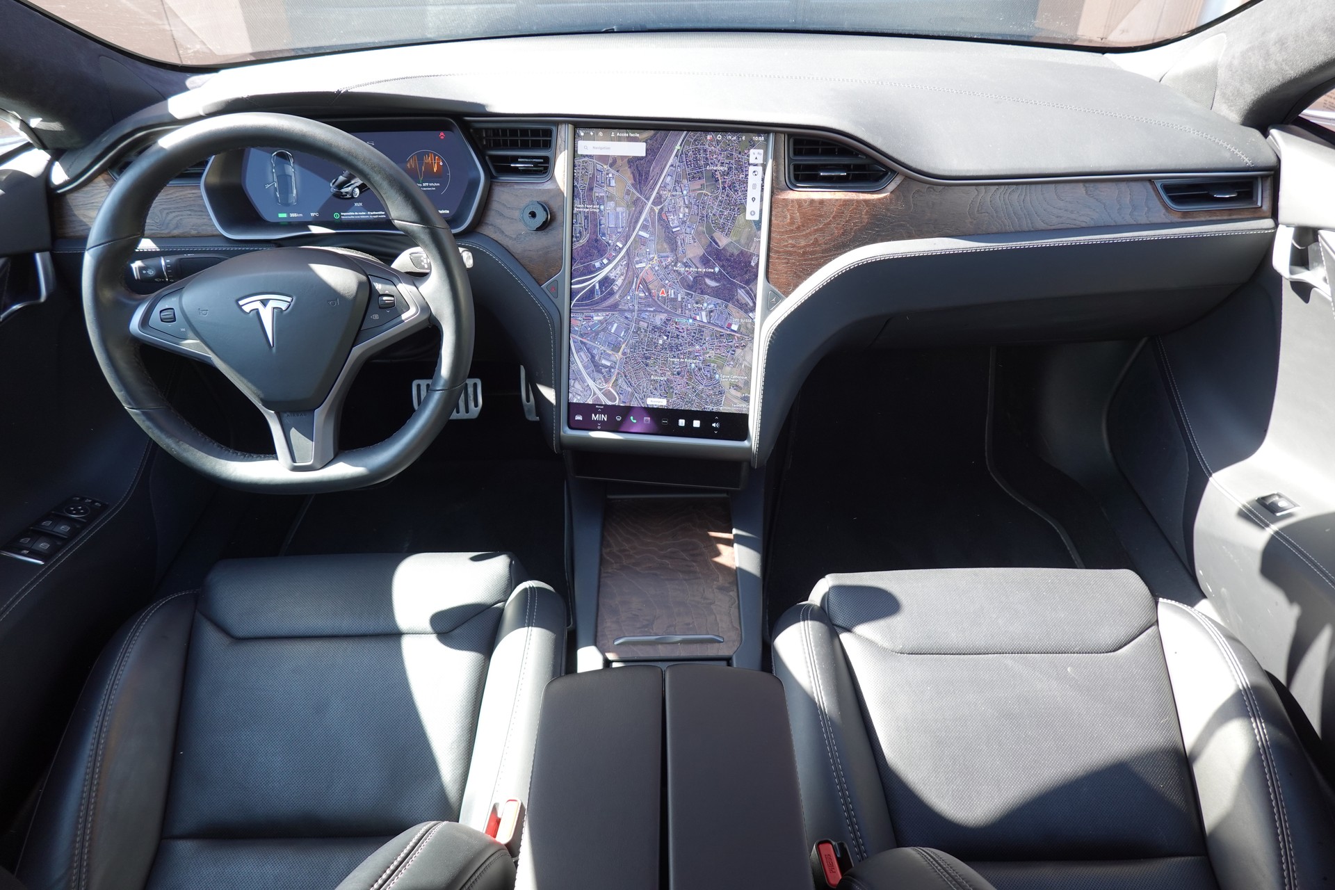 TESLA Model S 100 D Performance 772cv - "Jantes 21 + 19' * Toit Panoramique * Sièges Electrique * Pack Hiver"-image-10
