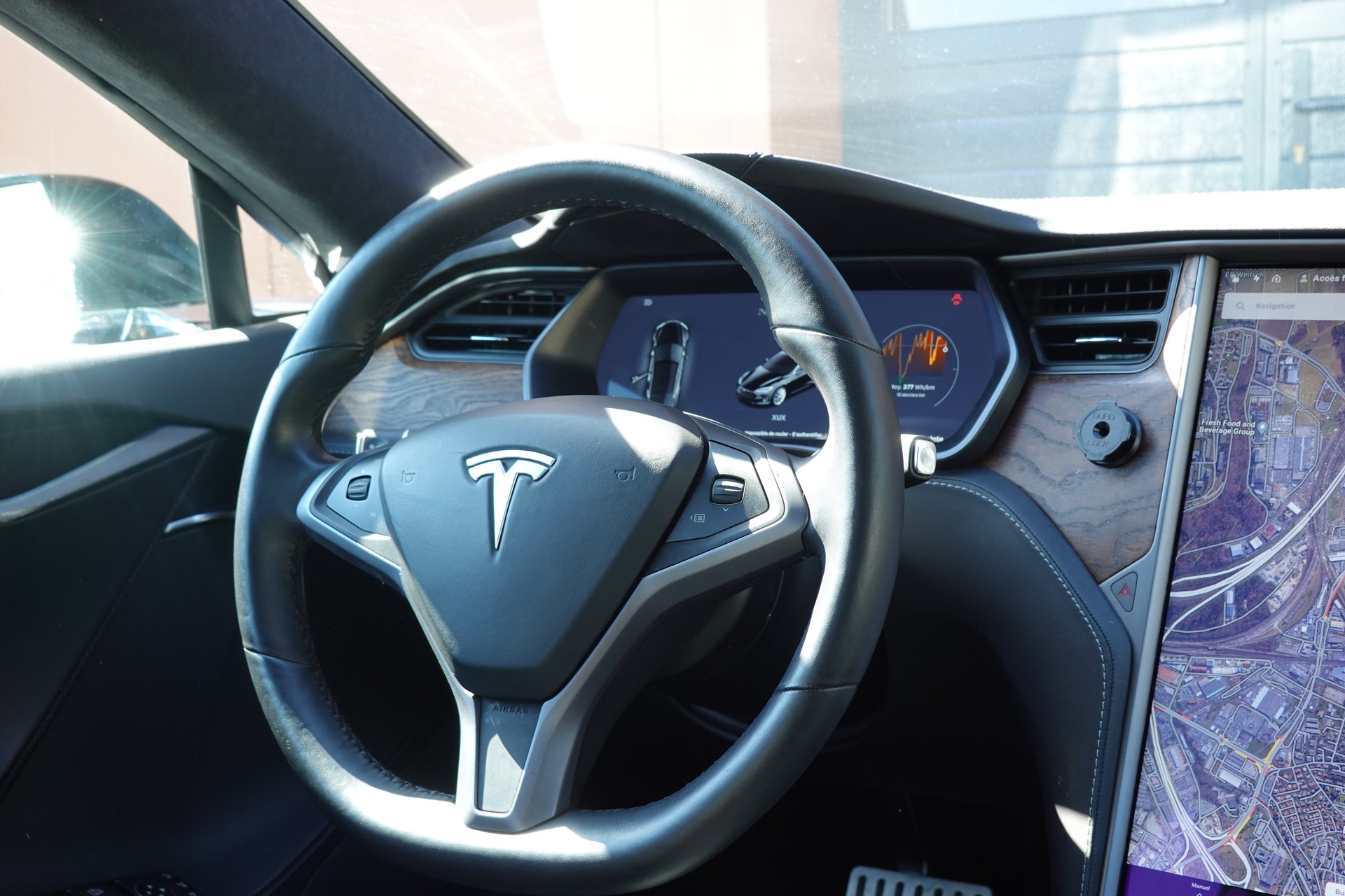 TESLA Model S 100 D Performance 772cv - "Jantes 21 + 19' * Toit Panoramique * Sièges Electrique * Pack Hiver"-image-11