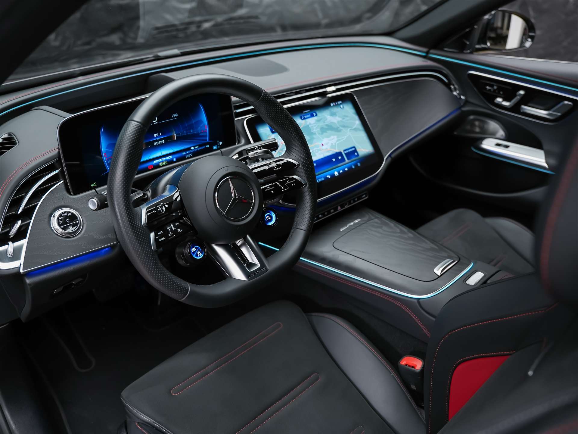 MERCEDES-BENZ E 53 AMG Hybrid 4Matic+ 9G-Tronic *21" Felgen*Werksgarantie*Head-Up*Burmester*-image-7