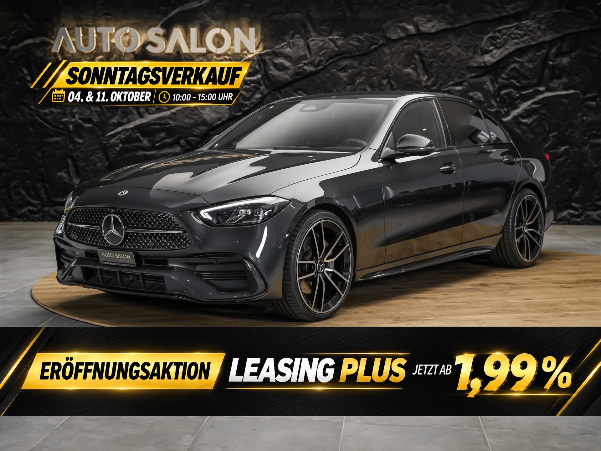 MERCEDES-BENZ C 300 d 4 Matic* 20" Felgen*Werksgarantie*Head-Up*Lenkradheizung*