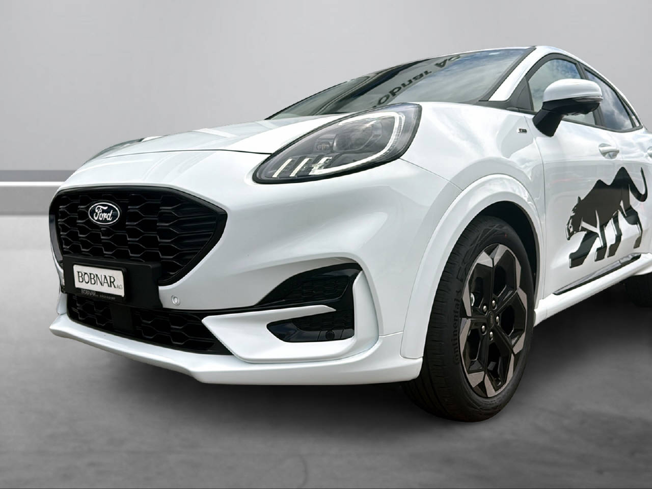 FORD Puma 1.0 EcoB Hybrid 155 ST-Line X Black & White Edition-image-1