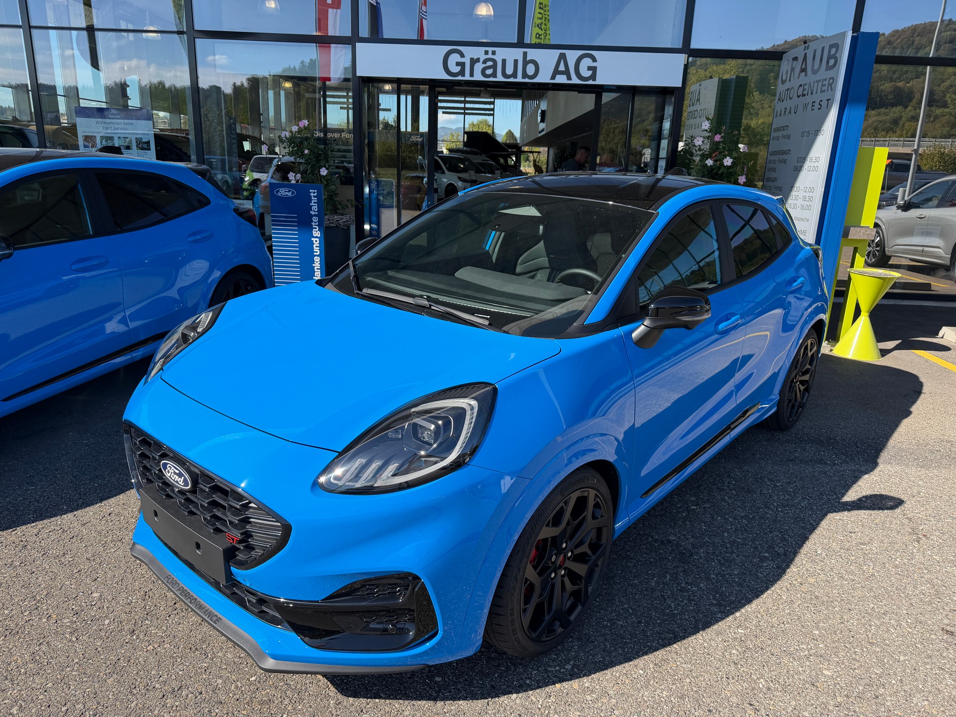 FORD Puma 1.0 MHEV ST Edition azure blue SONDERMODELL-image-2