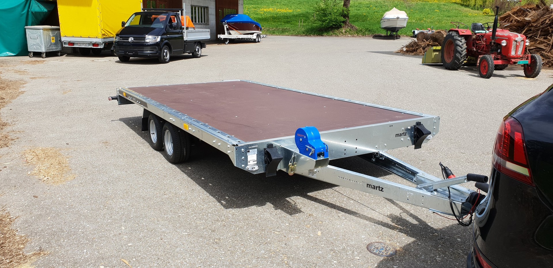 MARTZ Martz GT 400 Tieflader / Autotransporter 2700kg-image-10