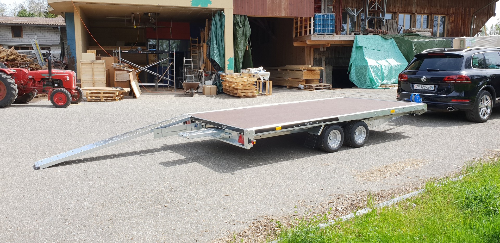 MARTZ Martz GT 400 Tieflader / Autotransporter 2700kg-image-11