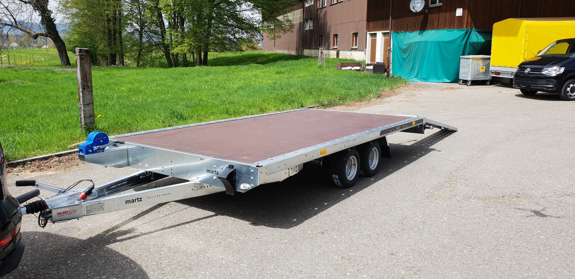 MARTZ Martz GT 400 Tieflader / Autotransporter 2700kg-image-7