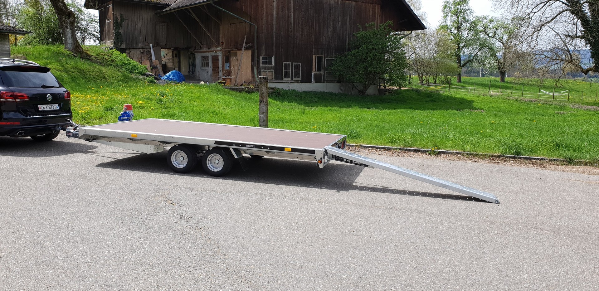 MARTZ Martz GT 400 Tieflader / Autotransporter 2700kg-image-8