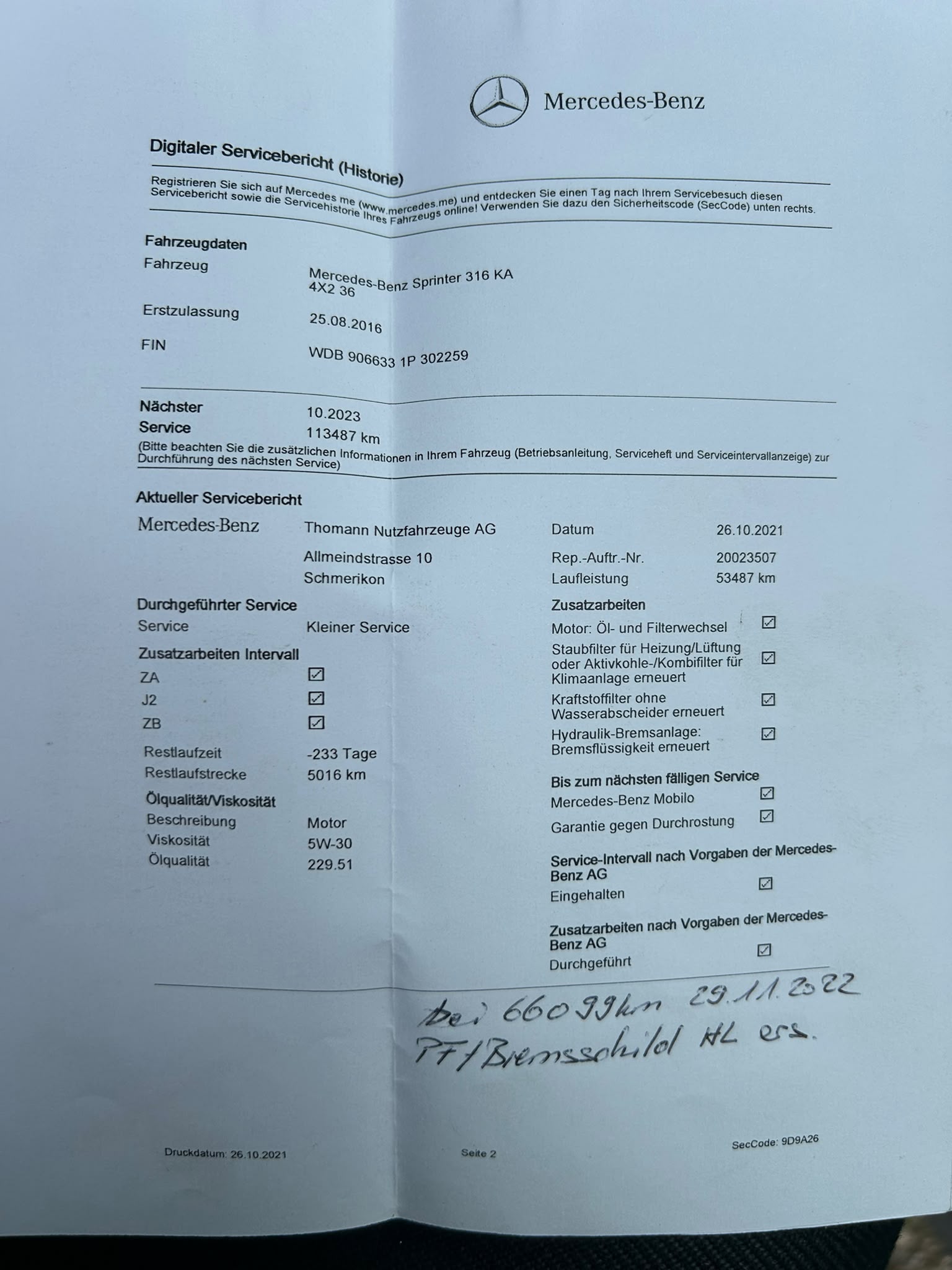 MERCEDES-BENZ Sprinter 316 CDI Extralang-image-15