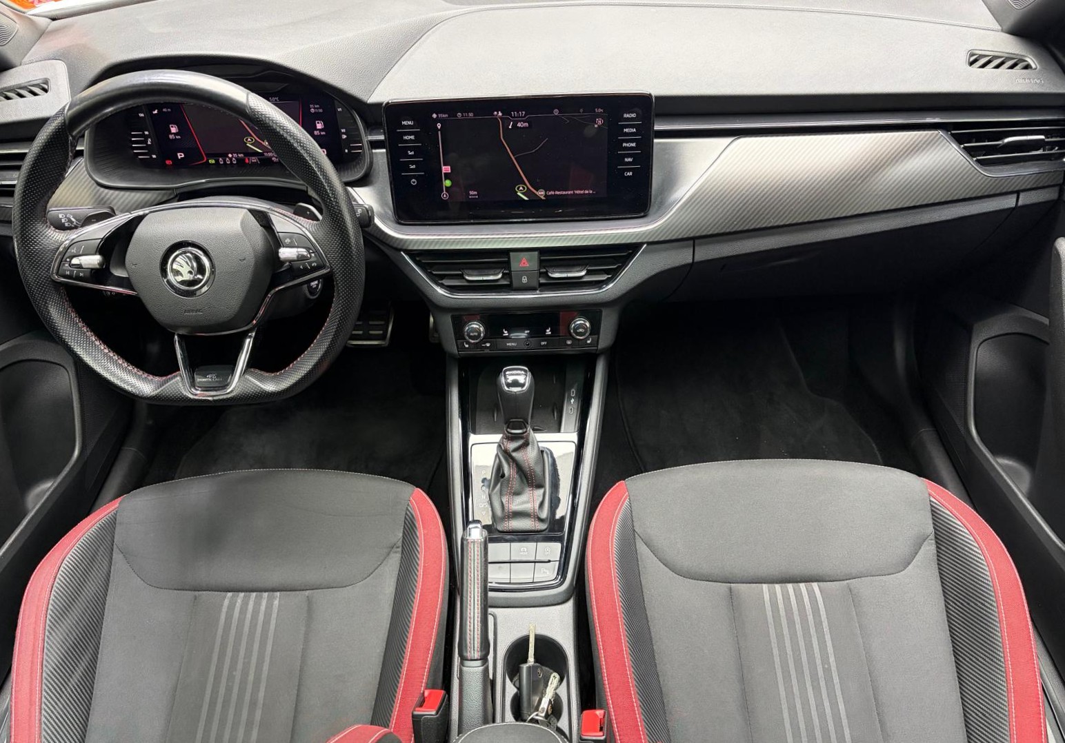 SKODA Kamiq 1.5 TSI ACT Monte Carlo DSG - Caméra de recul - Régulateur de vitesse ACC-image-14
