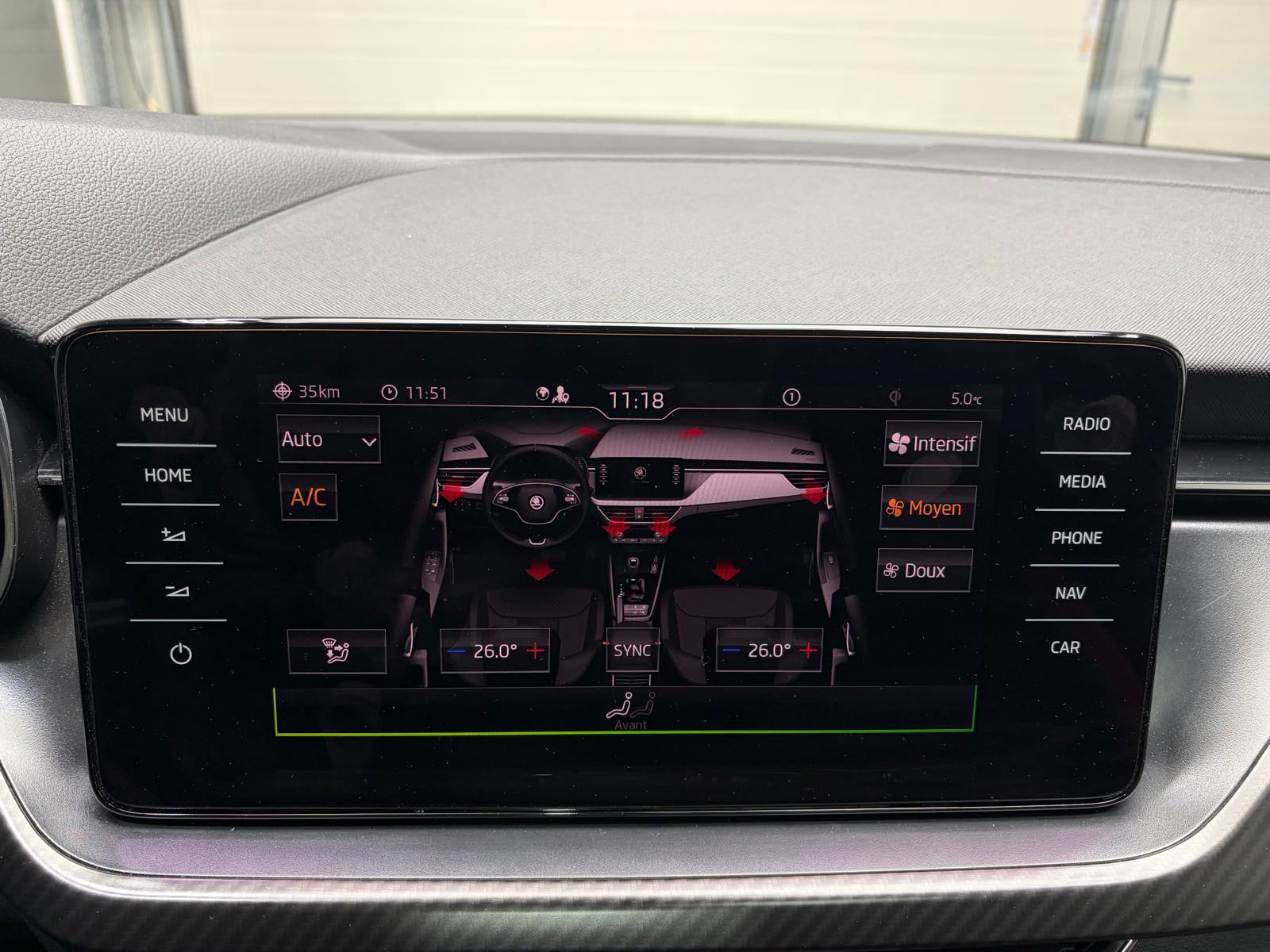 SKODA Kamiq 1.5 TSI ACT Monte Carlo DSG - Caméra de recul - Régulateur de vitesse ACC-image-25