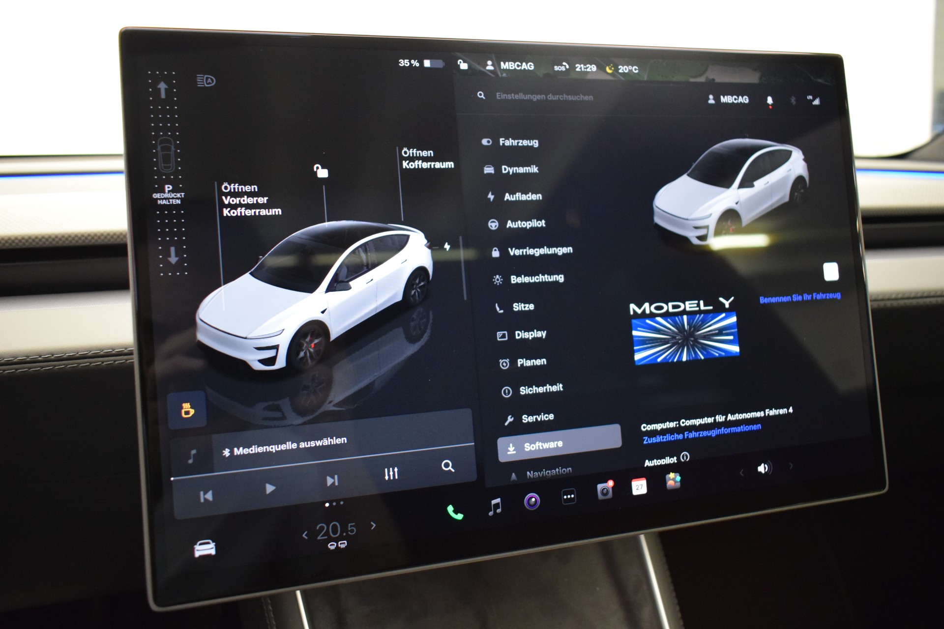 TESLA Model Y Performance AWD 626PS, 21 Zoll, Carbon, Made in Berlin-image-19