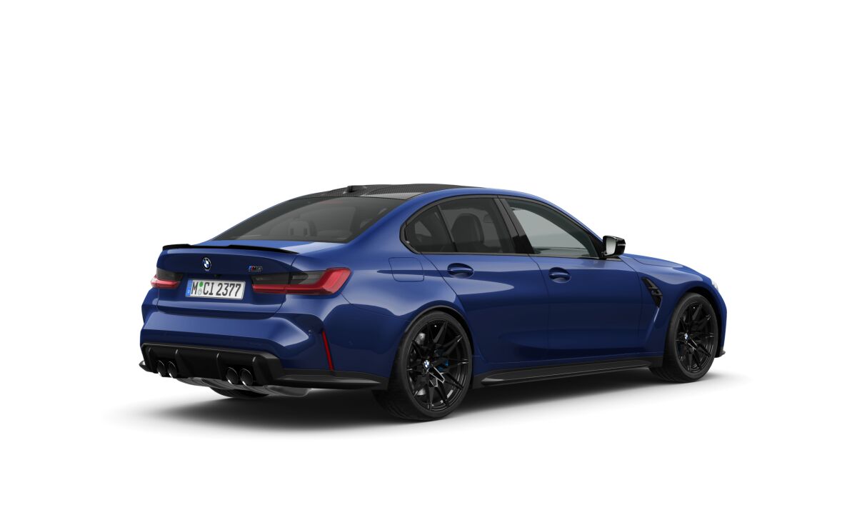 BMW M3 Competition M xDrive M Portimao Blau metallic *1.9%-LEASINGAKTION*-image-0