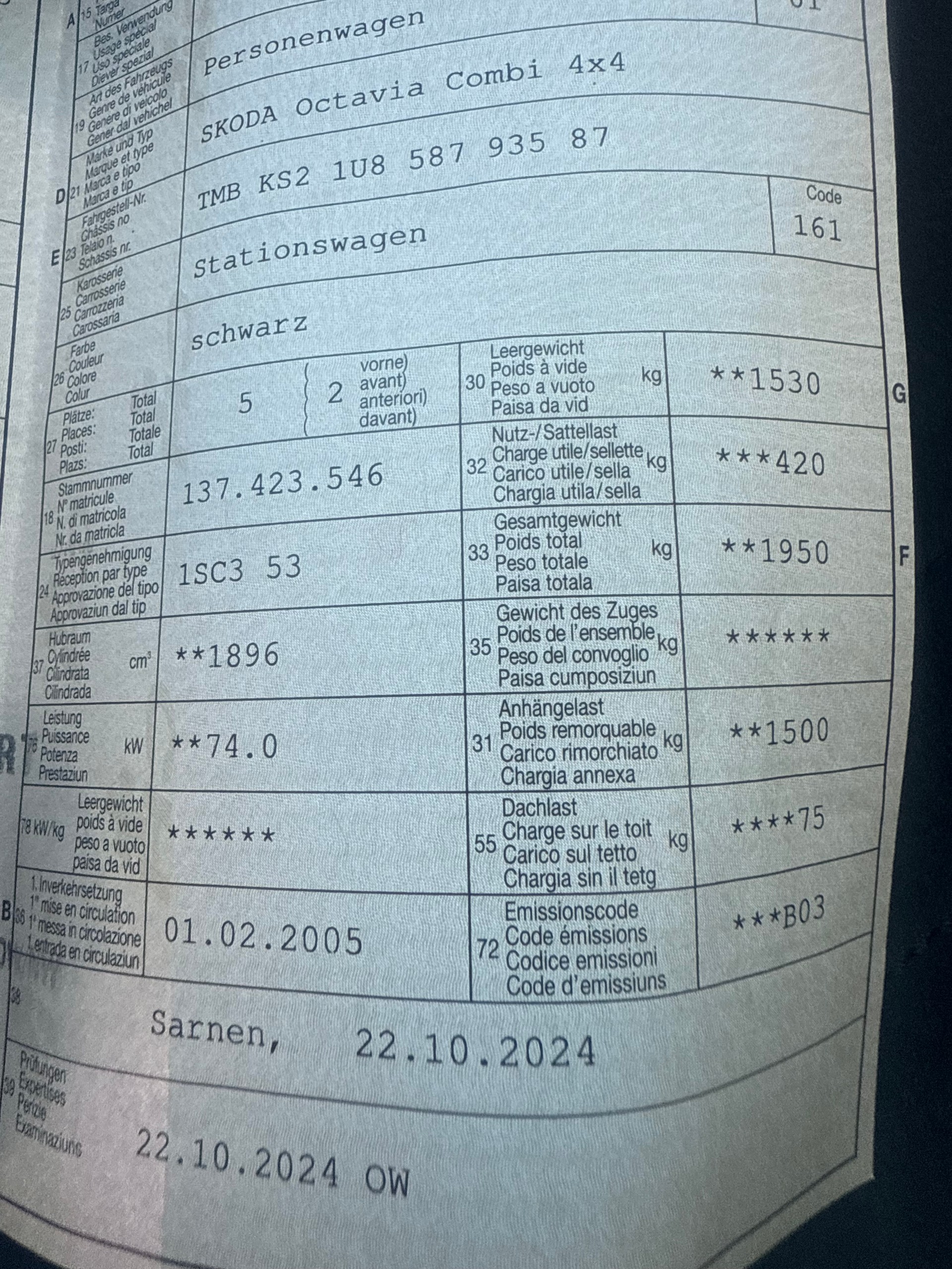SKODA Octavia 1.9 TDI Classic 4x4-image-9