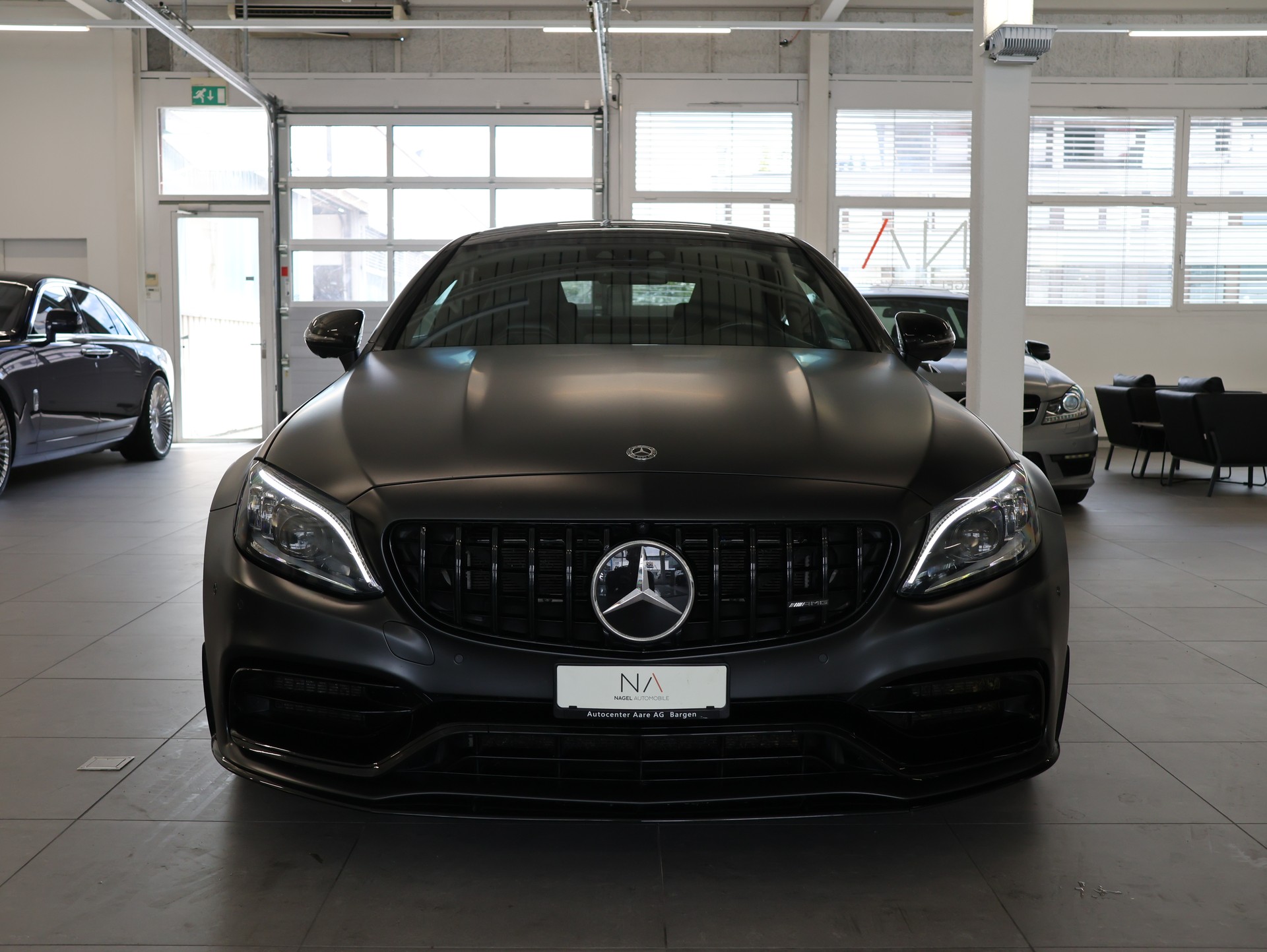 MERCEDES-BENZ C 63 AMG 9G-tronic *Carbon*Panorama*Schalen Sitze*Burmester*-image-2