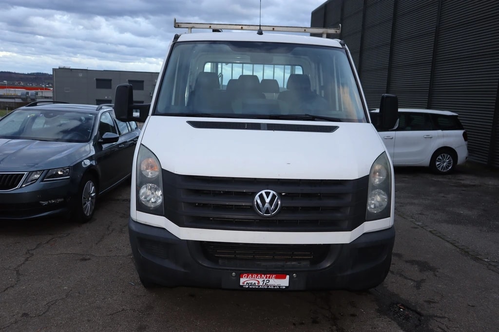VW Crafter 35 2.0 TDI CR ** Kran ** 7-Plätzer ** AHK ** Nutz-920kg **-image-1