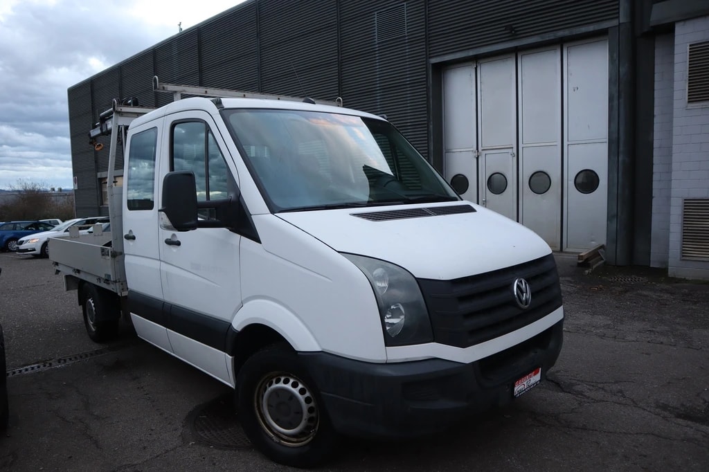 VW Crafter 35 2.0 TDI CR ** Kran ** 7-Plätzer ** AHK ** Nutz-920kg **-image-0