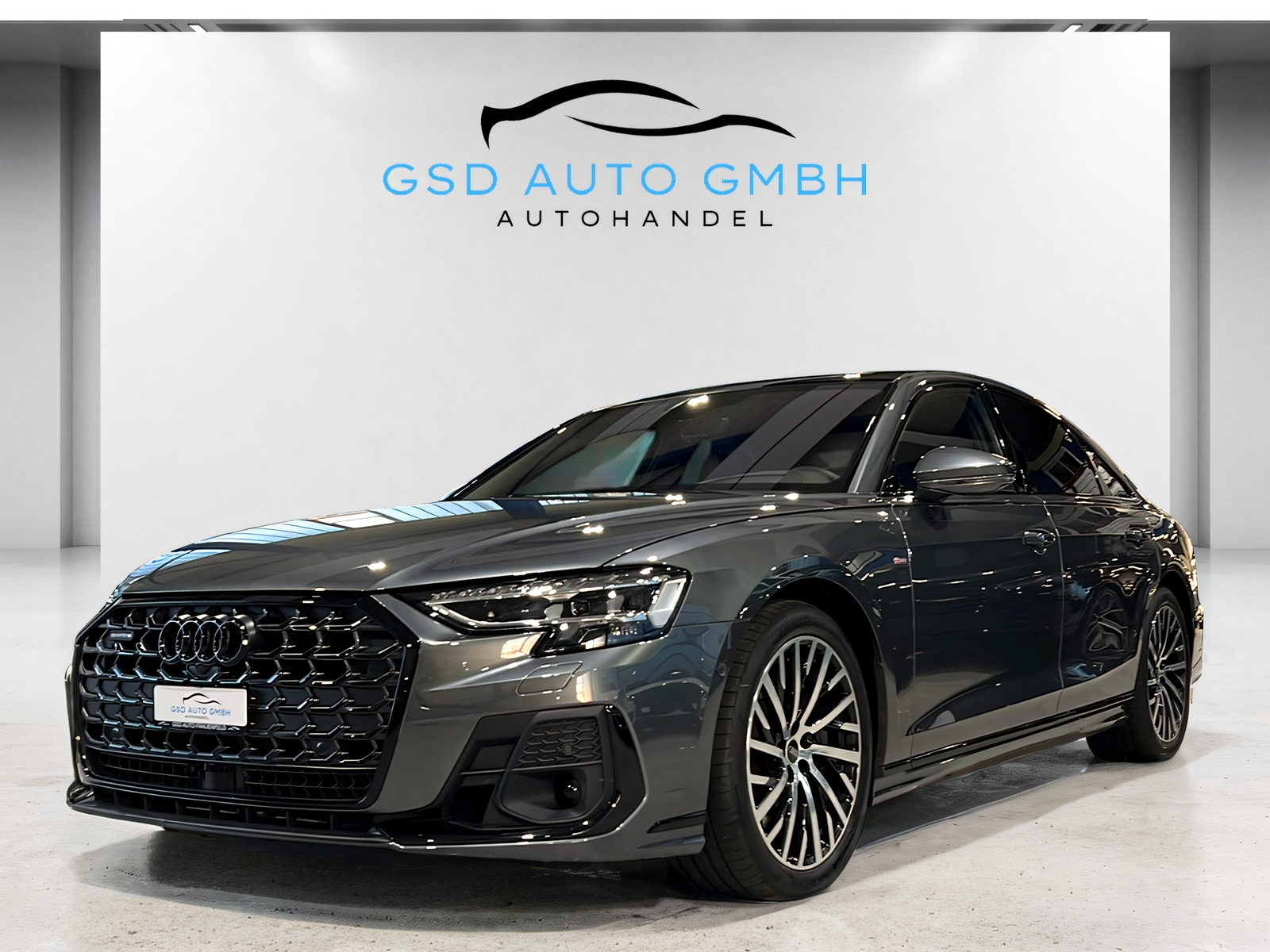 AUDI A8 60 TFSI e qu S-Line**Panodach,5-Jahre Garantie,Matrix,S-Sportsitze,Luftfahrwerk**Np CHF 178'240.-**-image-0